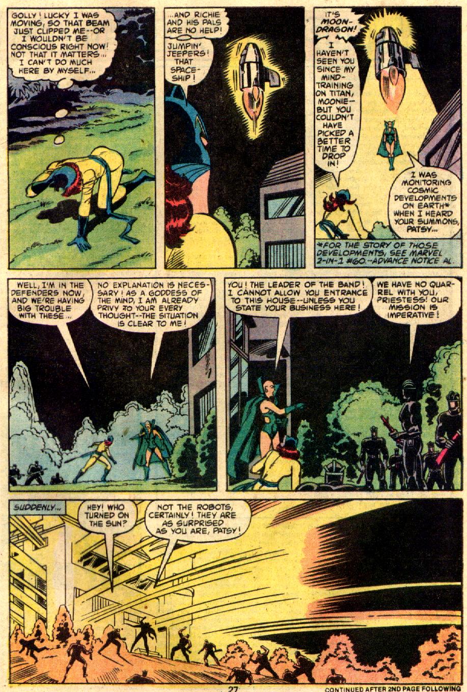 Read online The Defenders (1972) comic -  Issue #76 - 17