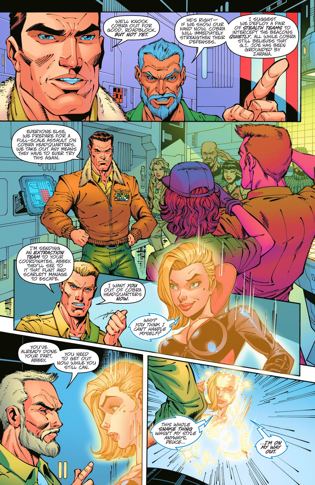 Read online Danger Girl/G.I. Joe comic -  Issue #3 - 13