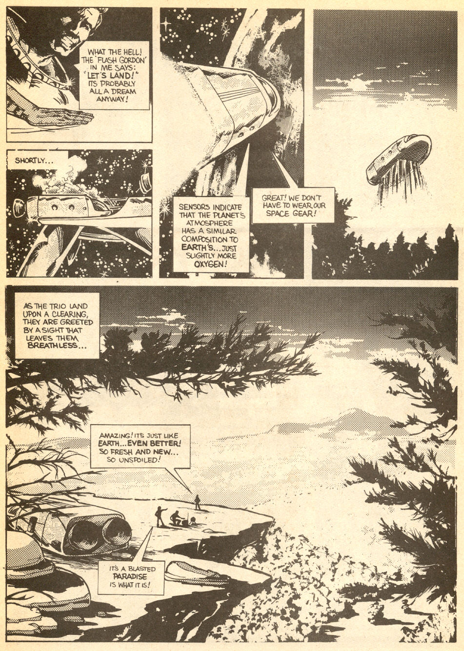 Read online Andromeda comic -  Issue #2 - 34