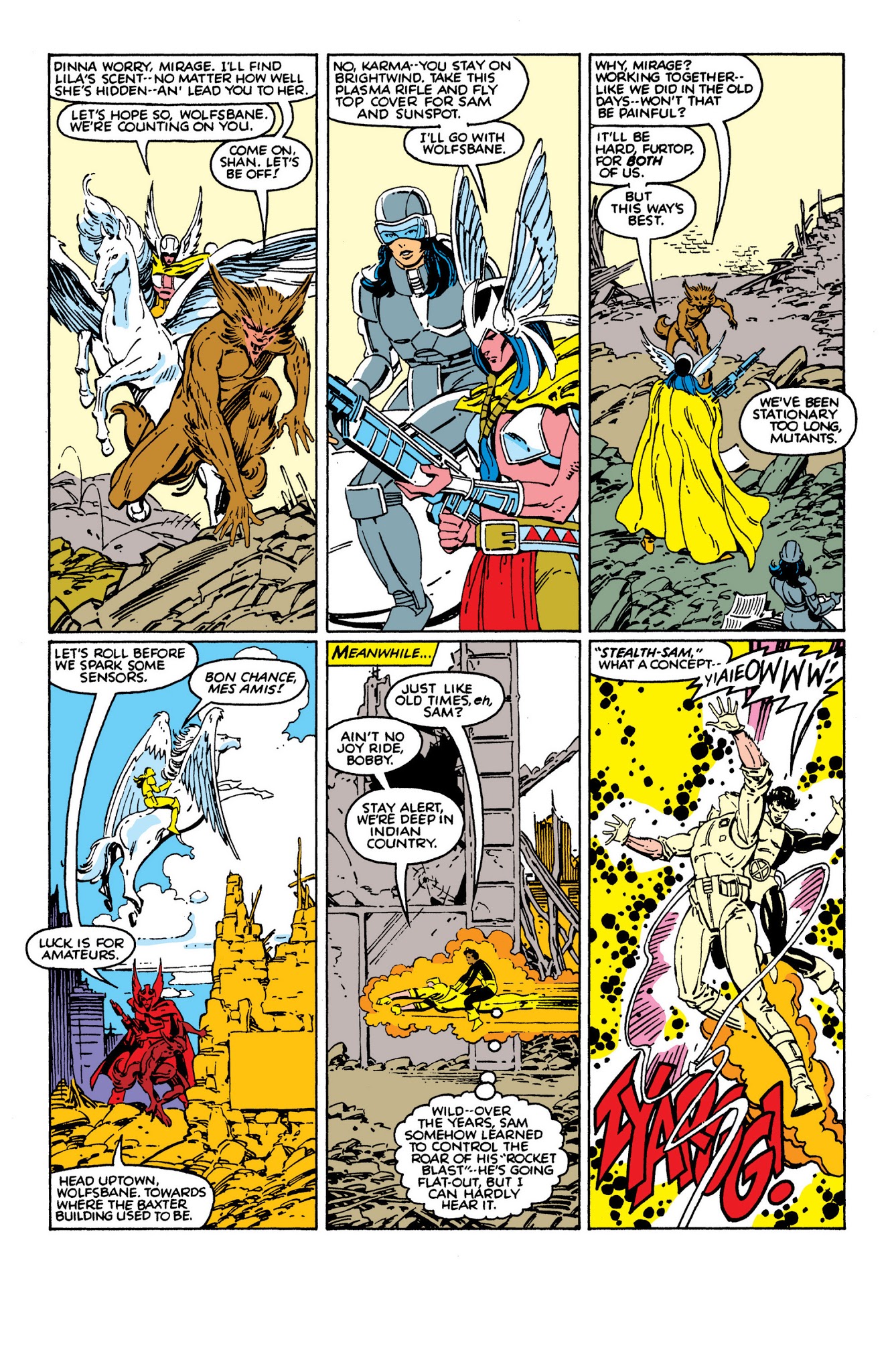 Read online New Mutants Classic comic -  Issue # TPB 7 - 19