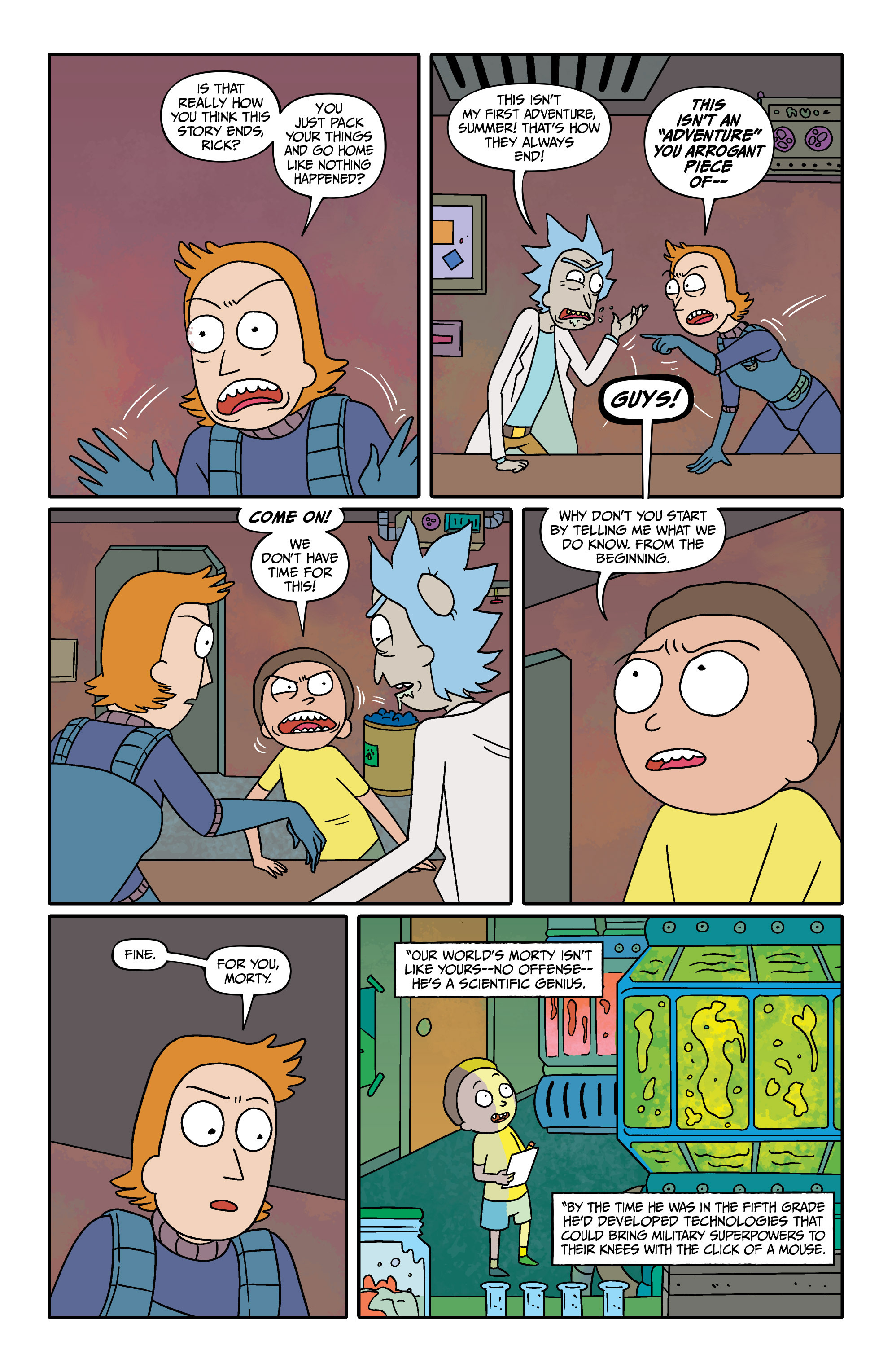 Read online Rick and Morty comic -  Issue #9 - 10