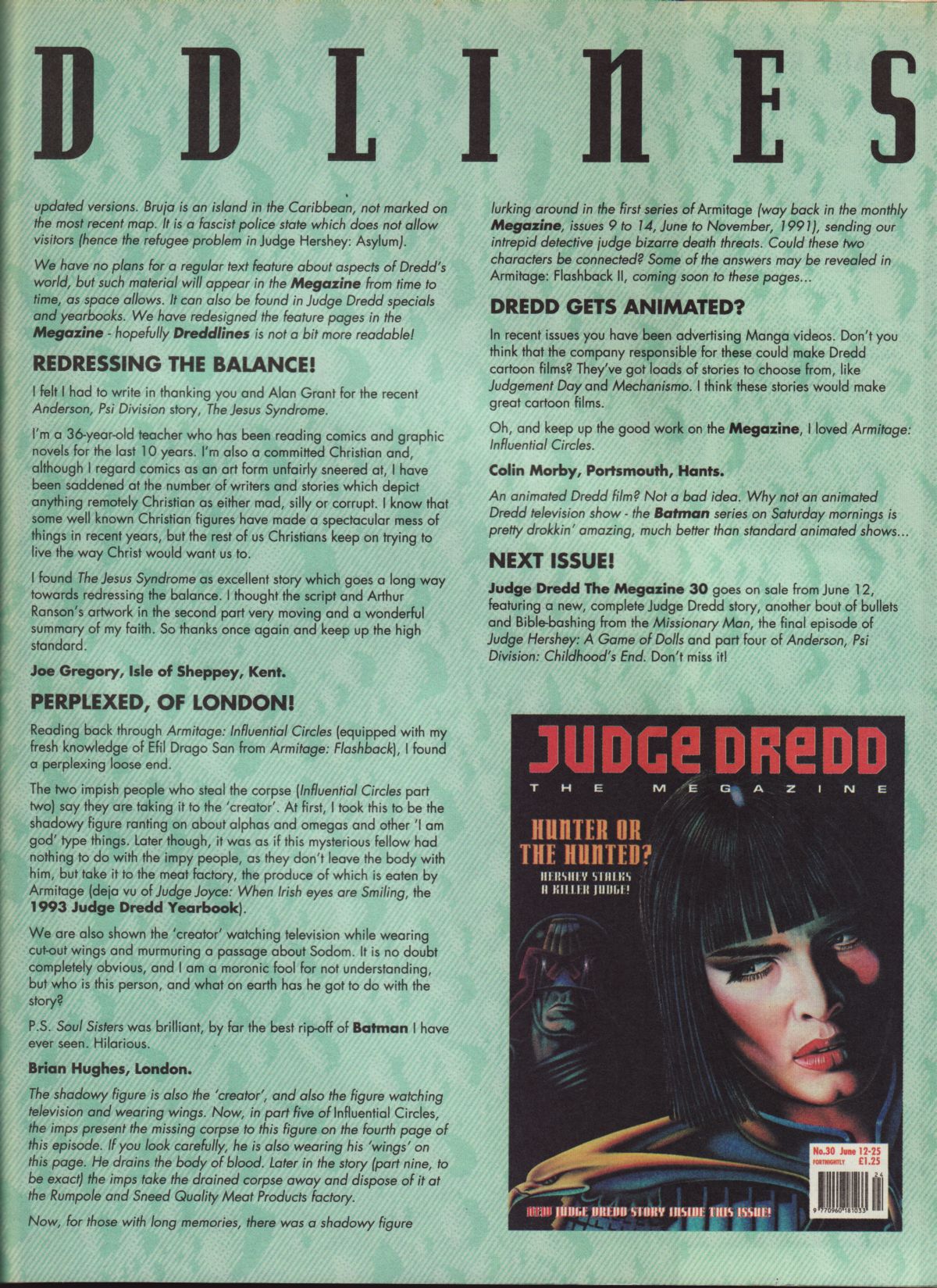 Read online Judge Dredd: The Megazine (vol. 2) comic -  Issue #29 - 23