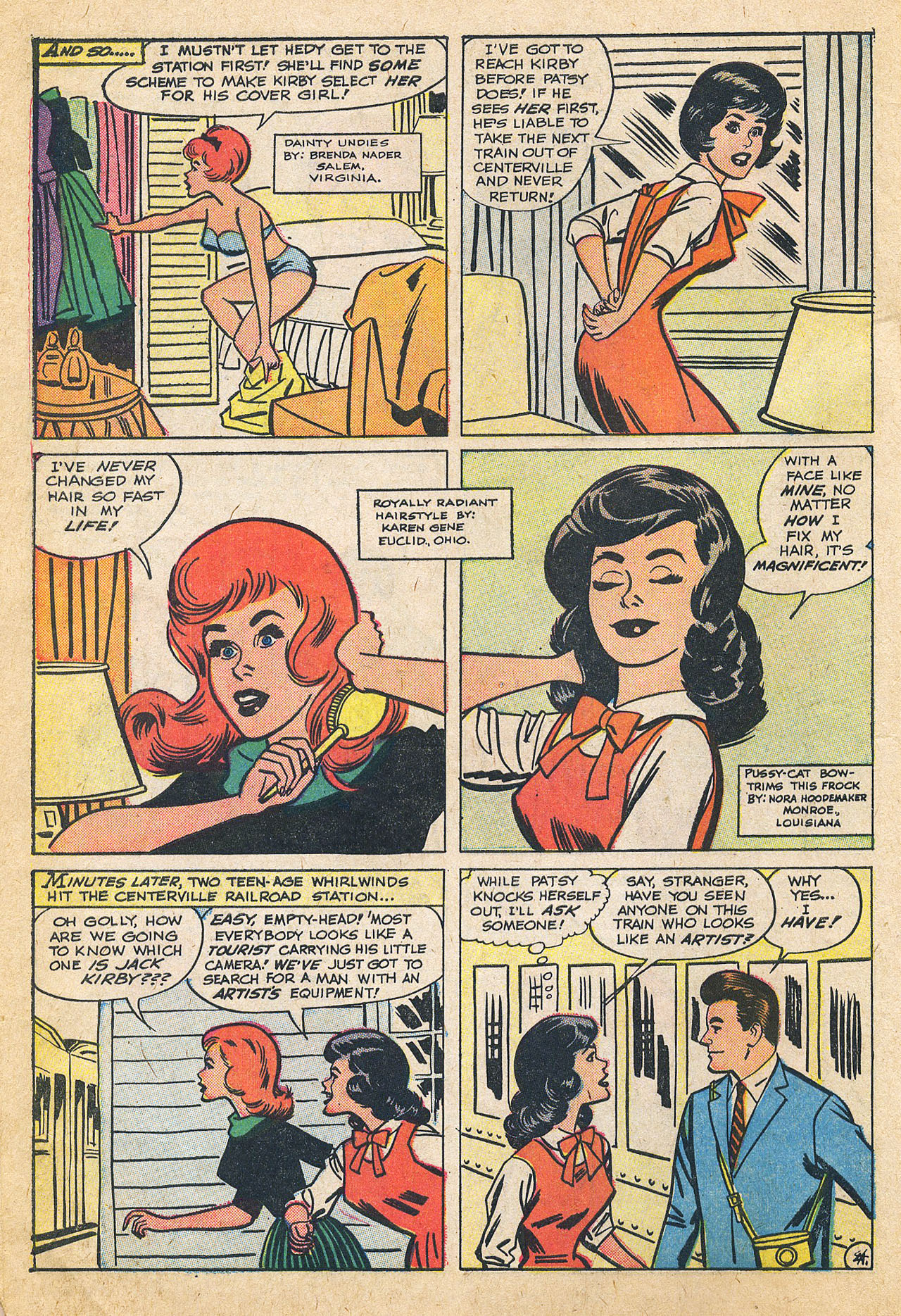 Read online Patsy and Hedy comic -  Issue #88 - 6