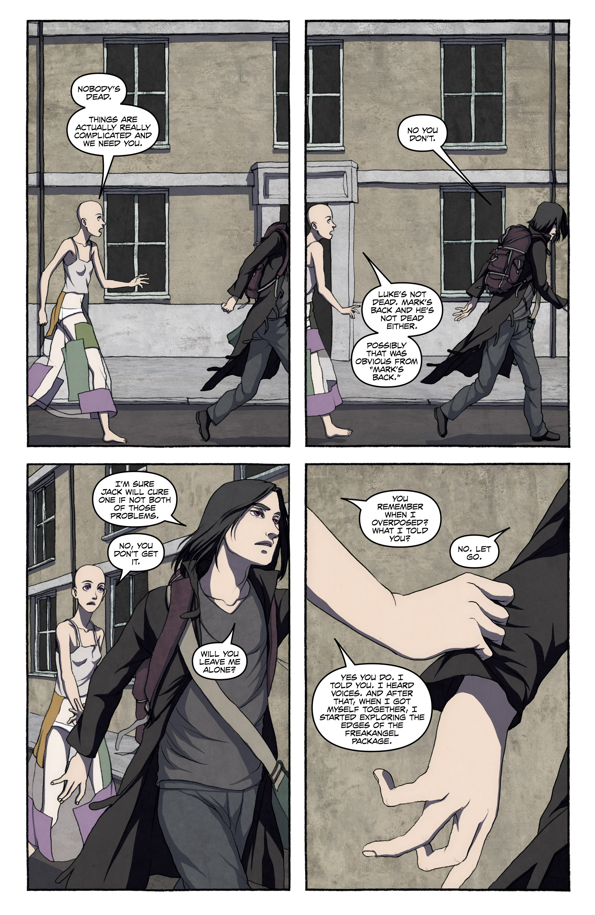 Read online FreakAngels comic -  Issue #5 - 39