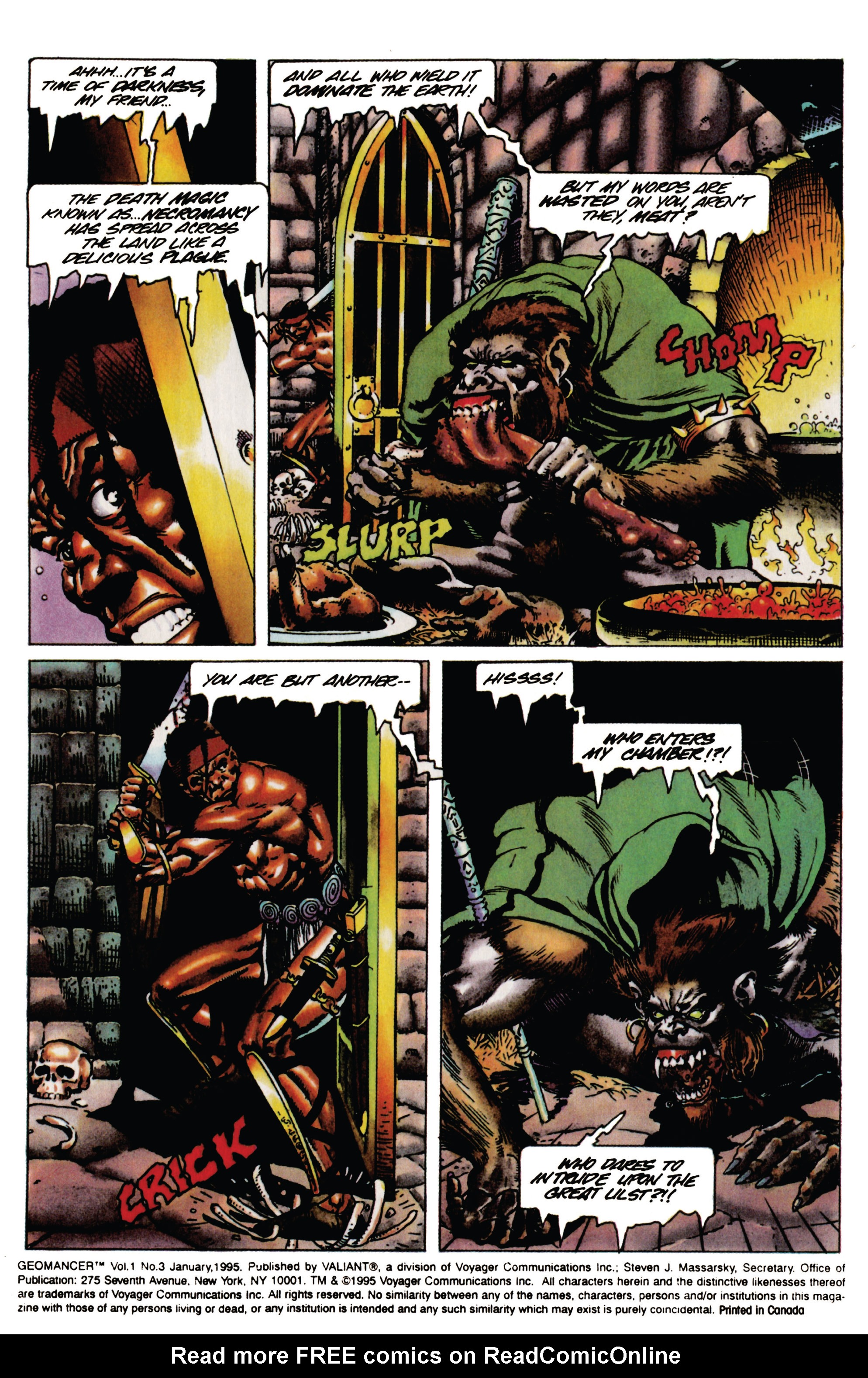 Read online Geomancer comic -  Issue #3 - 3