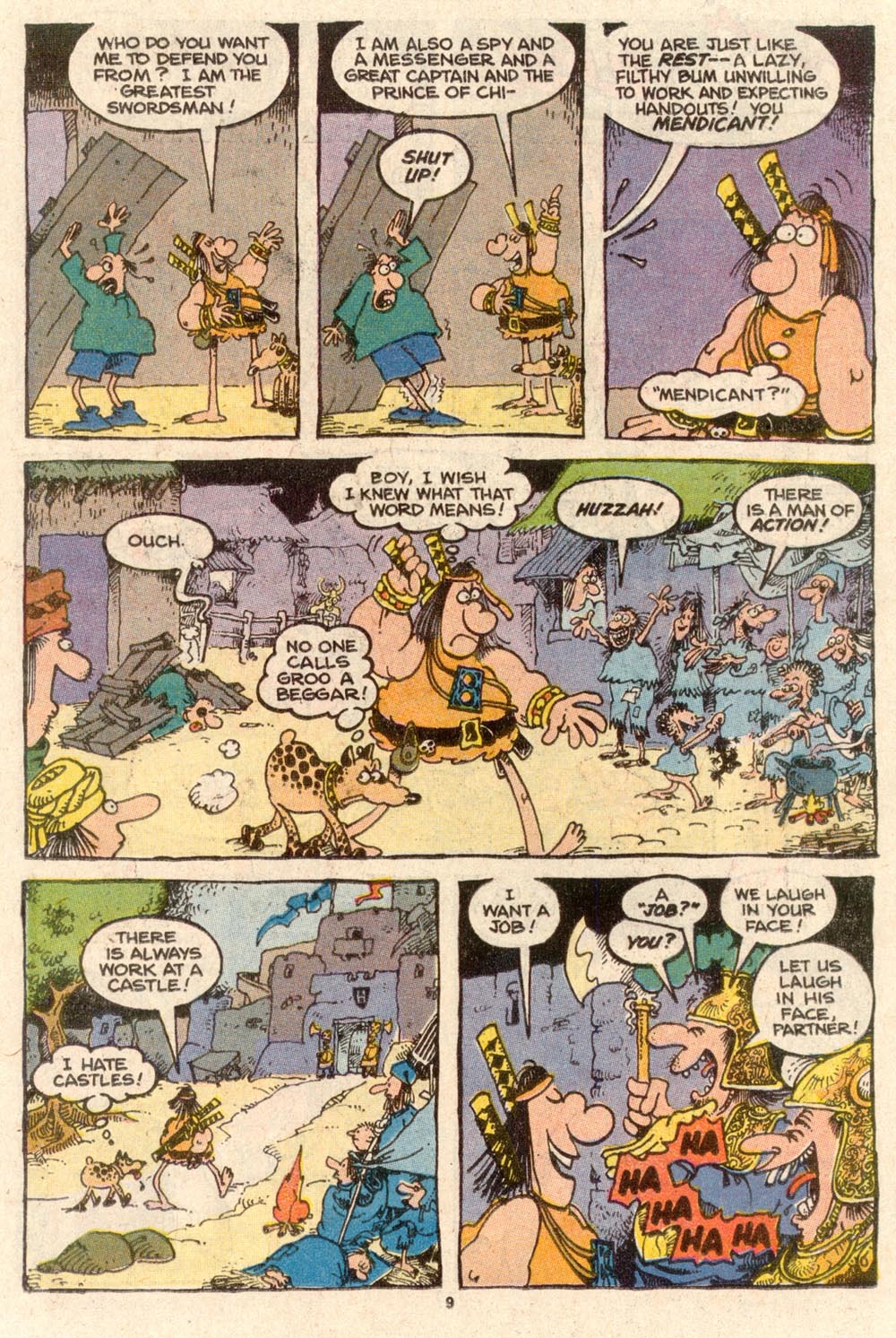 Read online Sergio Aragonés Groo the Wanderer comic -  Issue #60 - 9