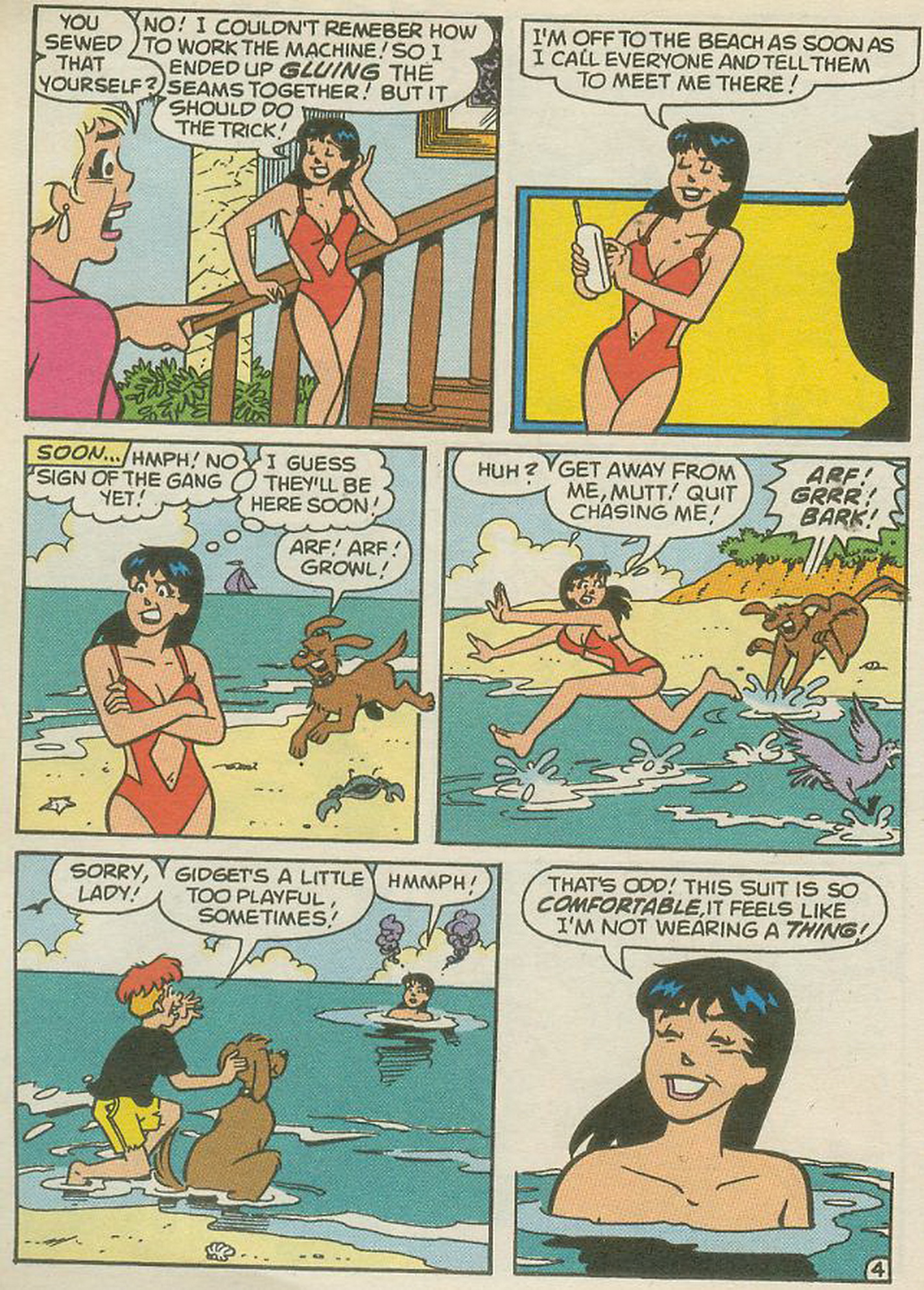 Read online Betty and Veronica Digest Magazine comic -  Issue #107 - 6