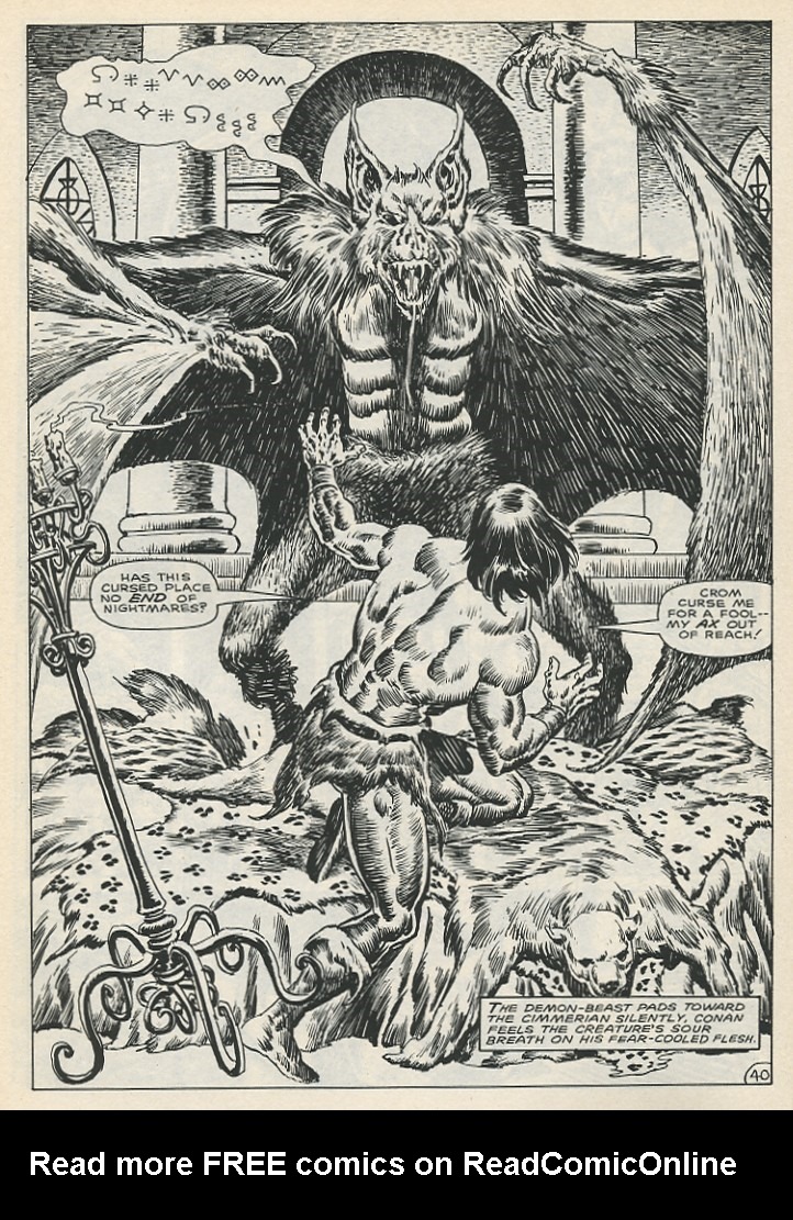Read online The Savage Sword Of Conan comic -  Issue #141 - 46