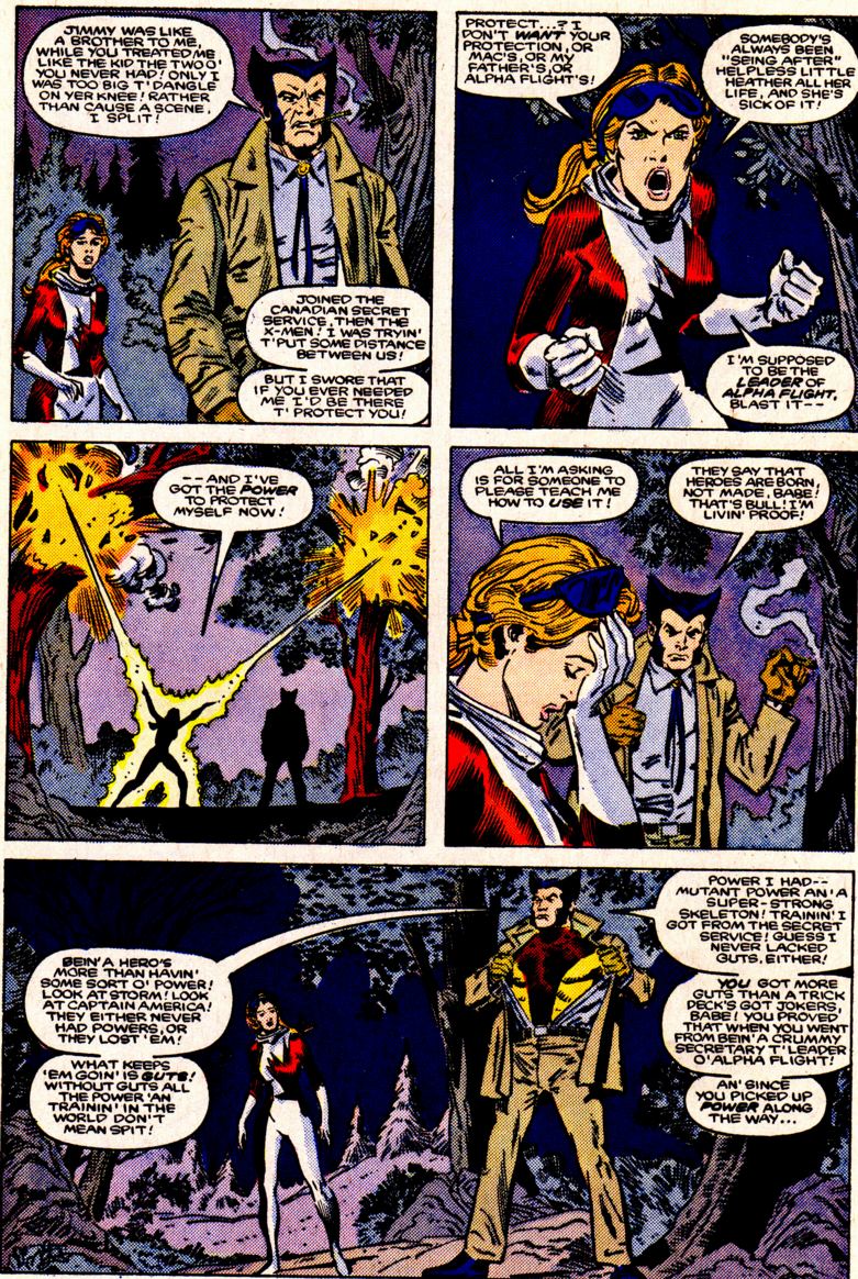 Read online Alpha Flight (1983) comic -  Issue #33 - 22