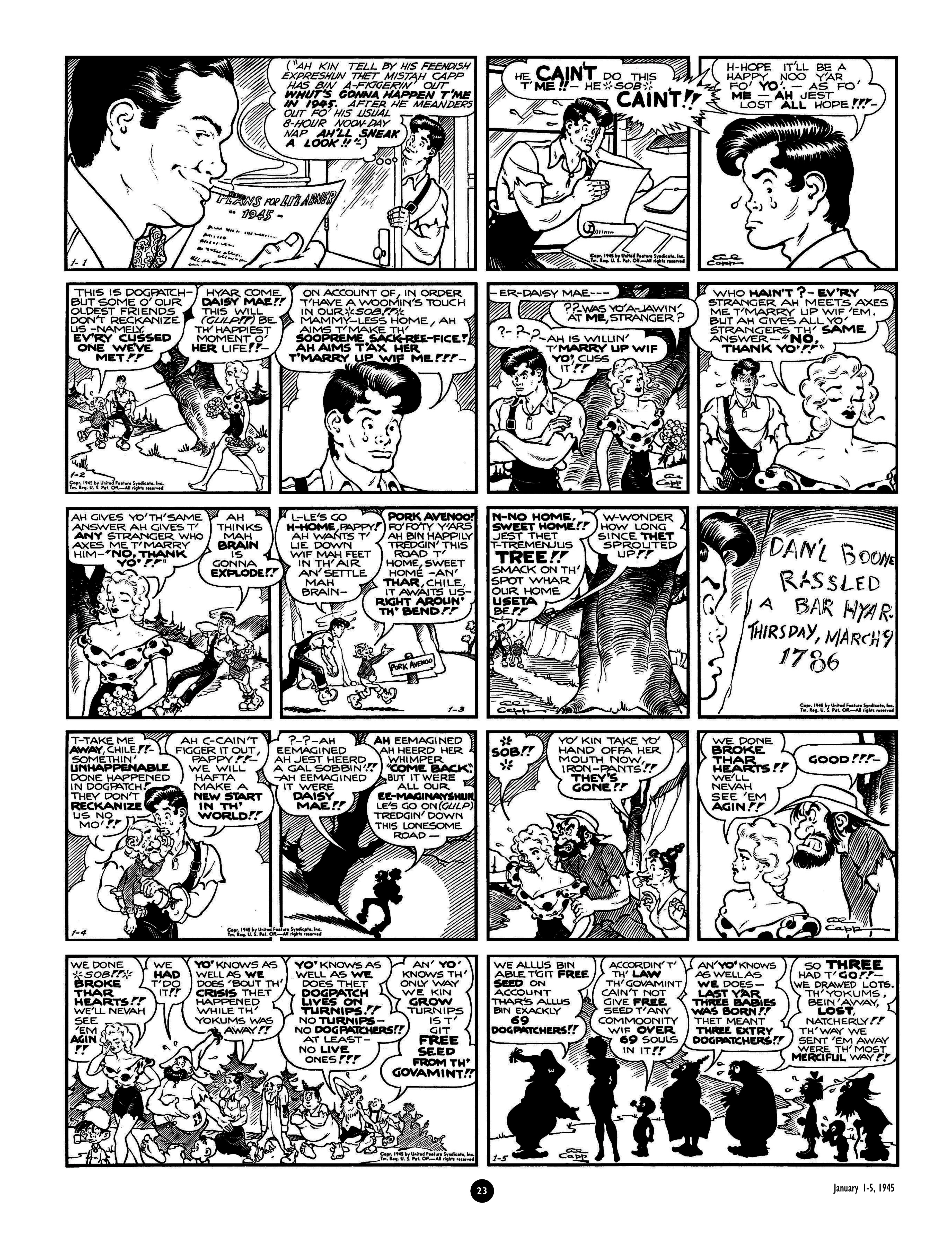 Read online Al Capp's Li'l Abner Complete Daily & Color Sunday Comics comic -  Issue # TPB 6 (Part 1) - 23