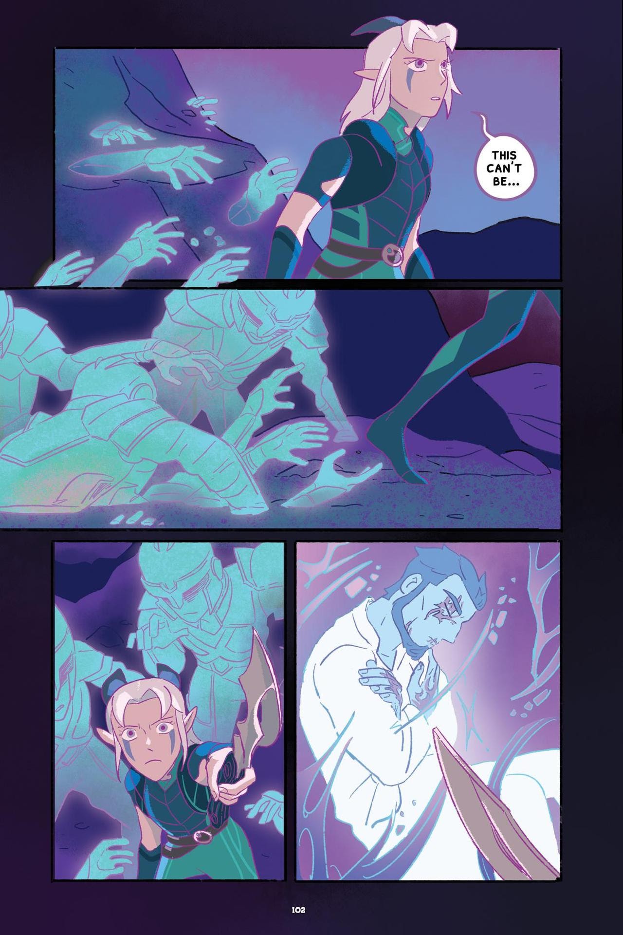Read online Through the Moon: The Dragon Prince Graphic Novel comic -  Issue # TPB - 106