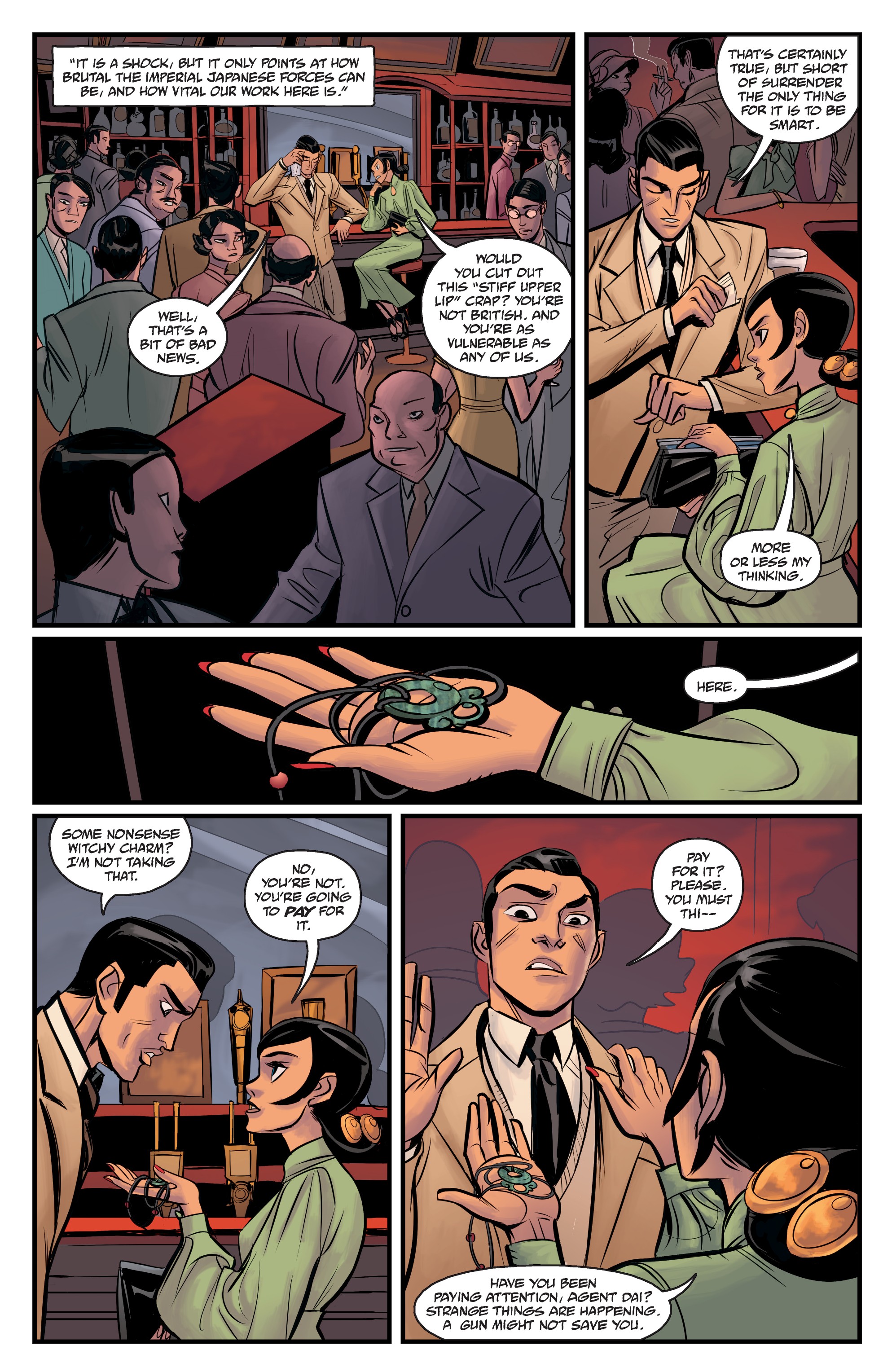 Read online Crimson Lotus comic -  Issue #3 - 4