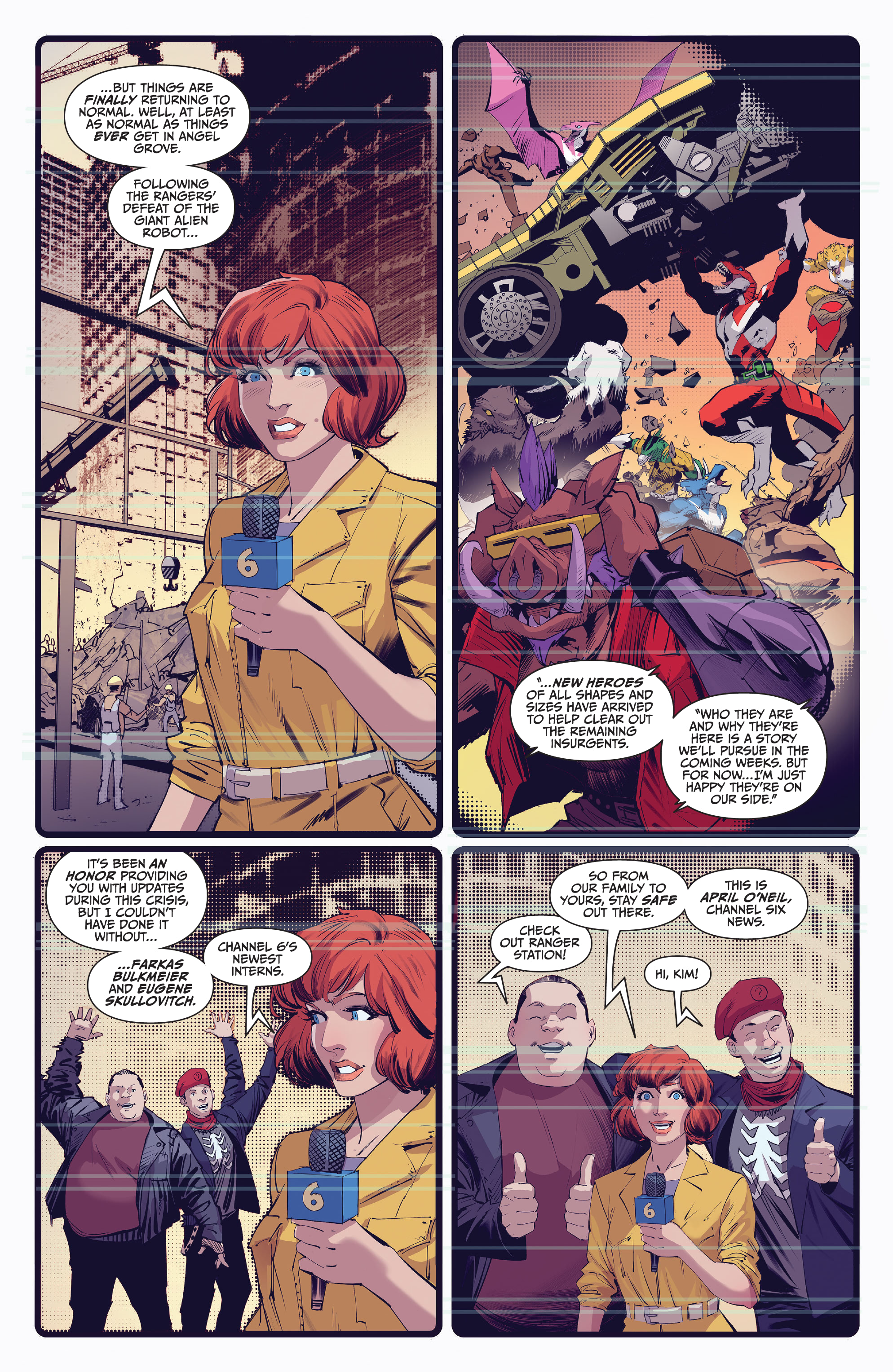Read online Mighty Morphin Power Rangers/ Teenage Mutant Ninja Turtles II comic -  Issue #5 - 18