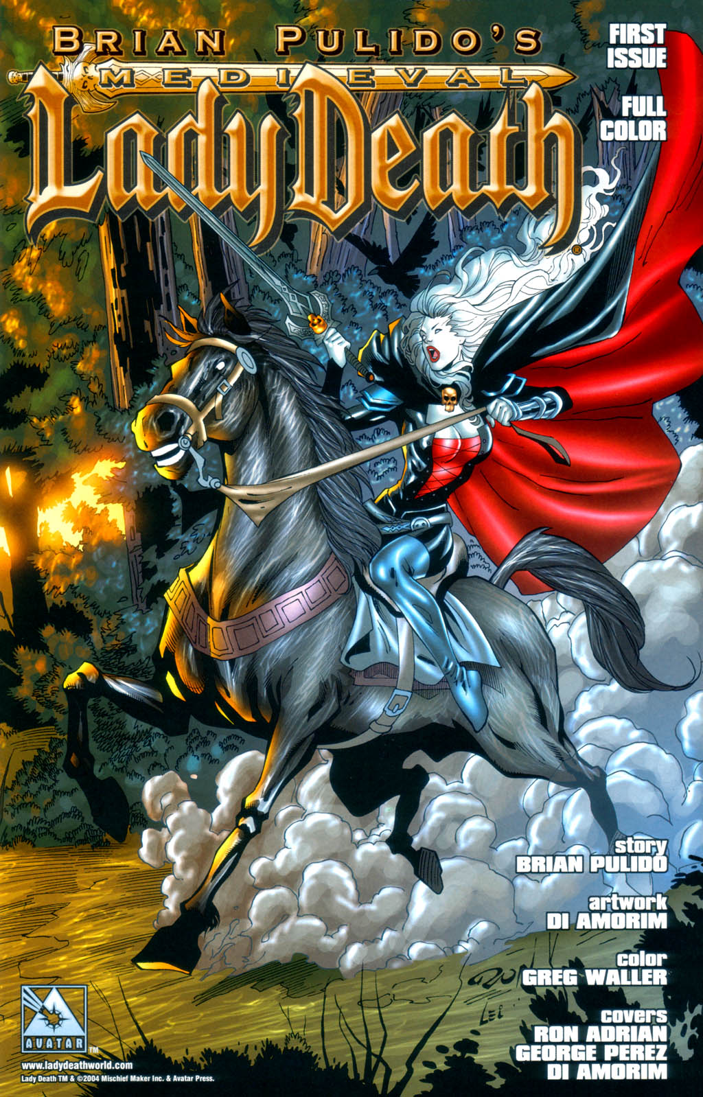 Read online Brian Pulido's War Angel Book of Death comic -  Issue # Full - 19