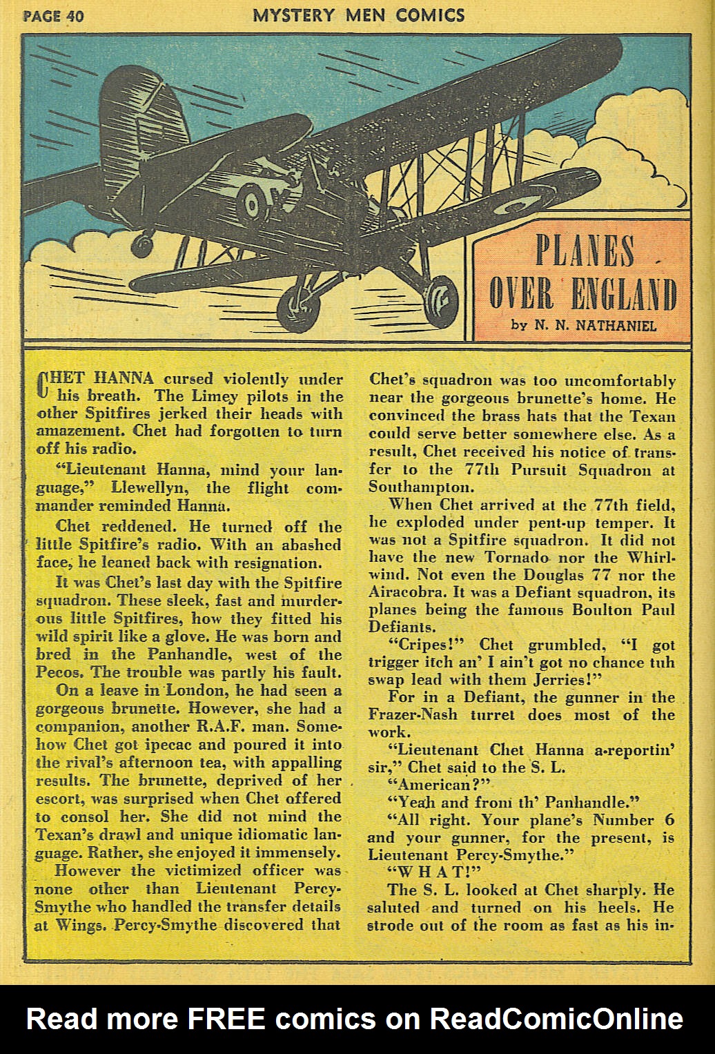 Read online Mystery Men Comics comic -  Issue #23 - 41