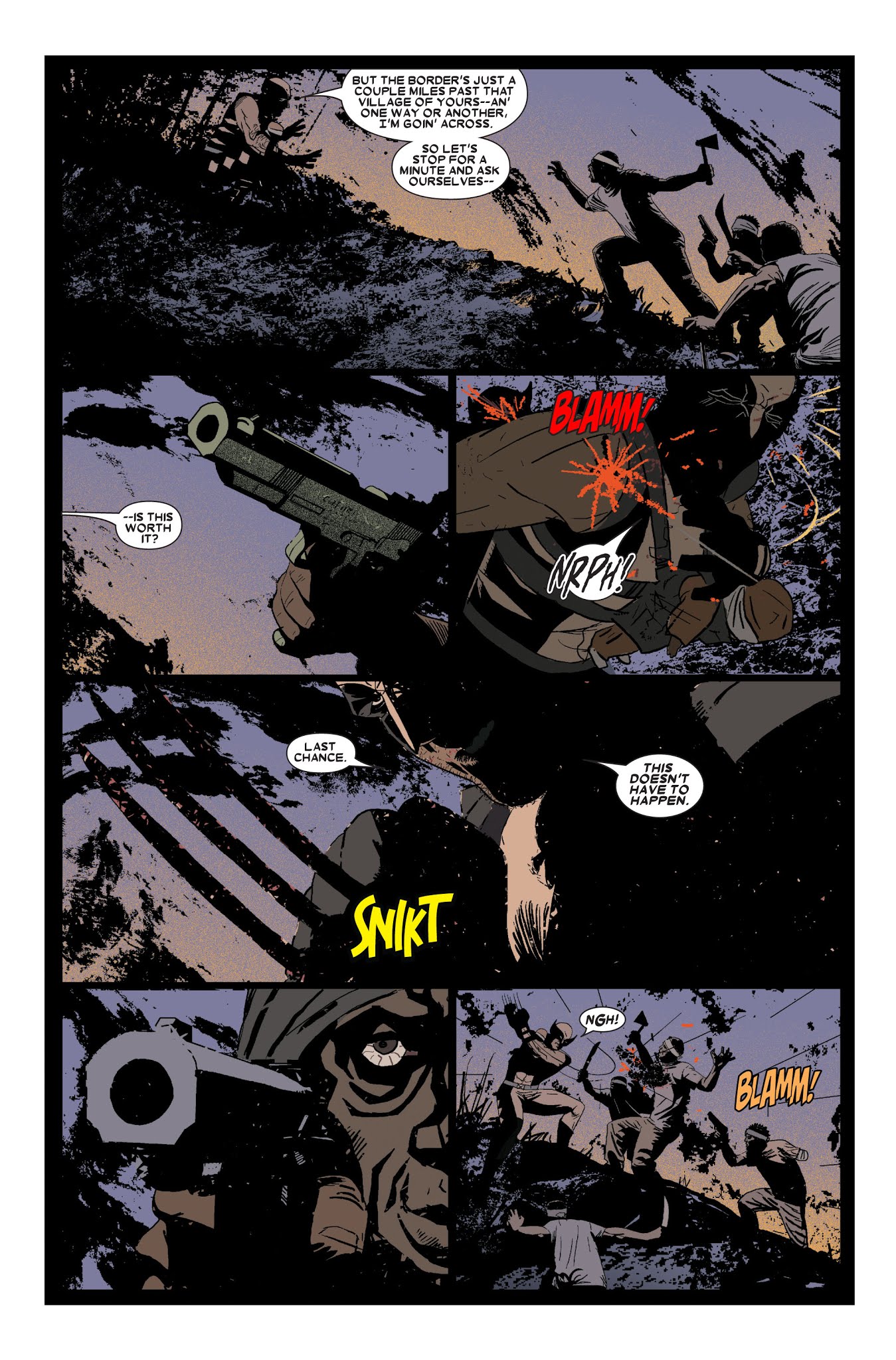 Read online Wolverine: Blood & Sorrow comic -  Issue # TPB - 41