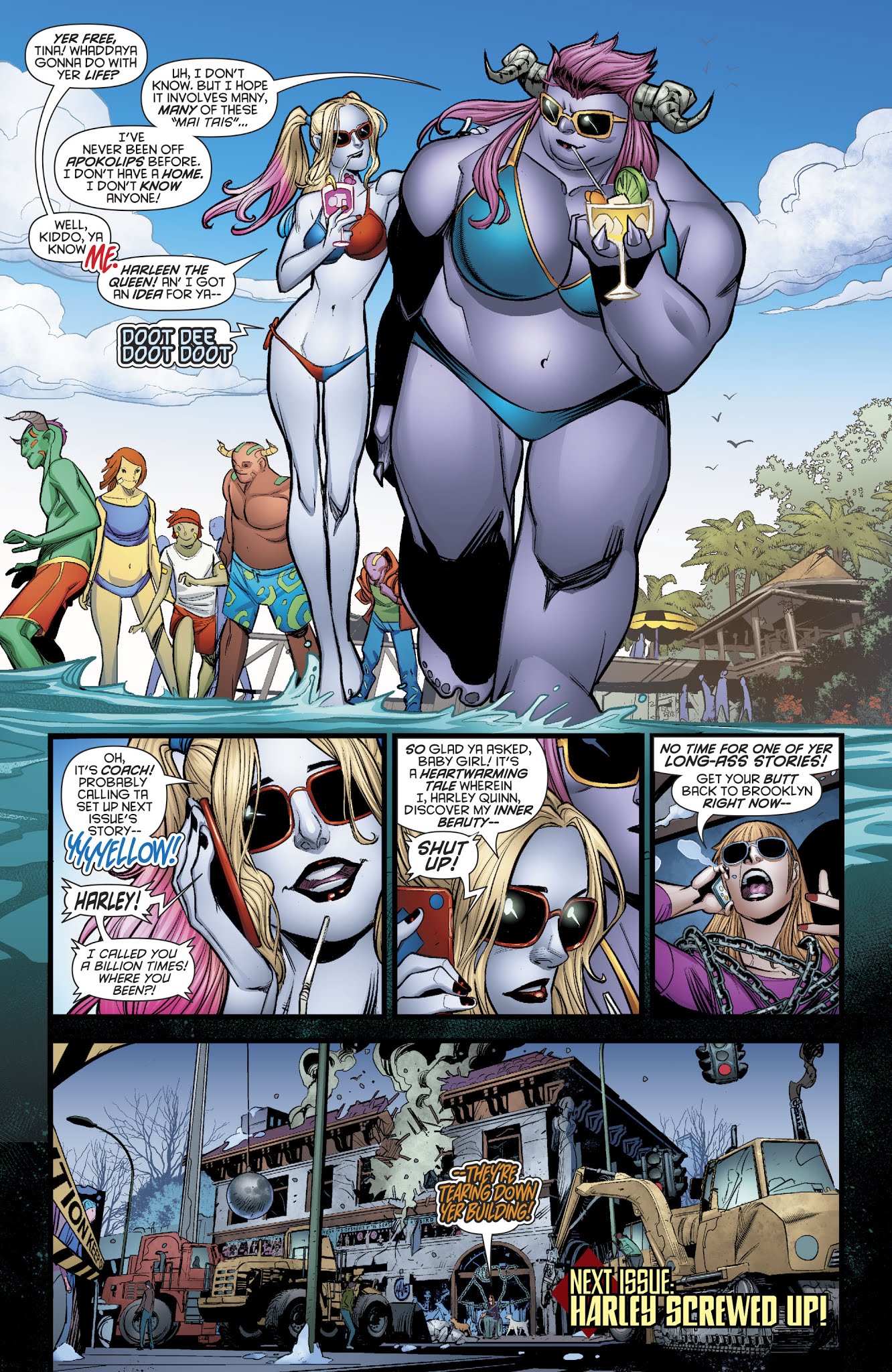 Read online Harley Quinn (2016) comic -  Issue #47 - 21