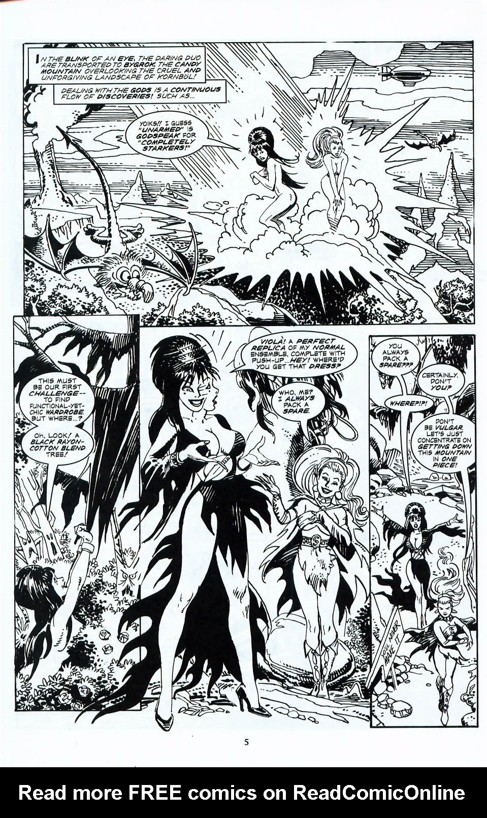 Read online Elvira, Mistress of the Dark comic -  Issue #116 - 7