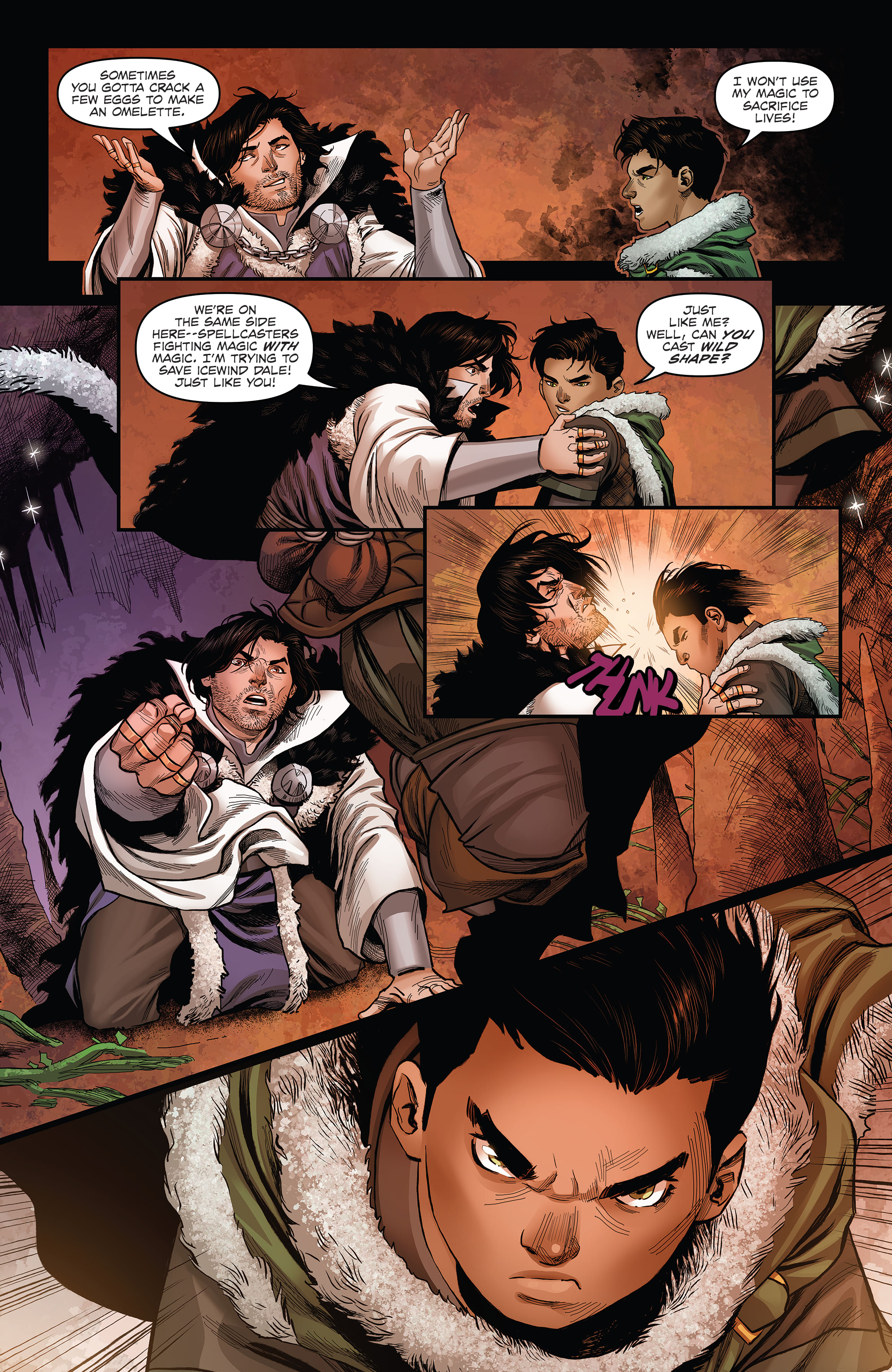 Read online Dungeons & Dragons: At the Spine of the World comic -  Issue #3 - 12