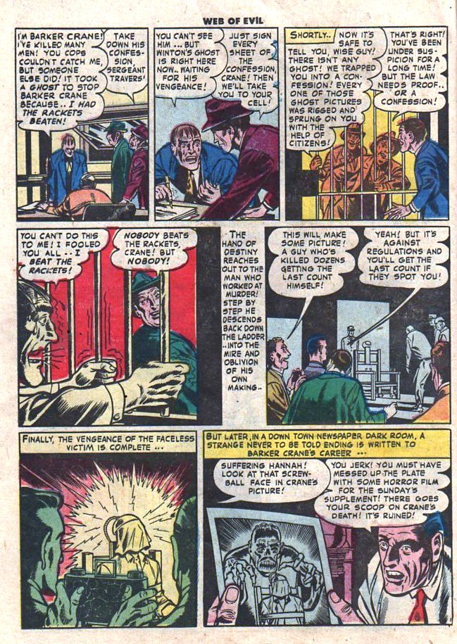 Read online Web of Evil comic -  Issue #6 - 22