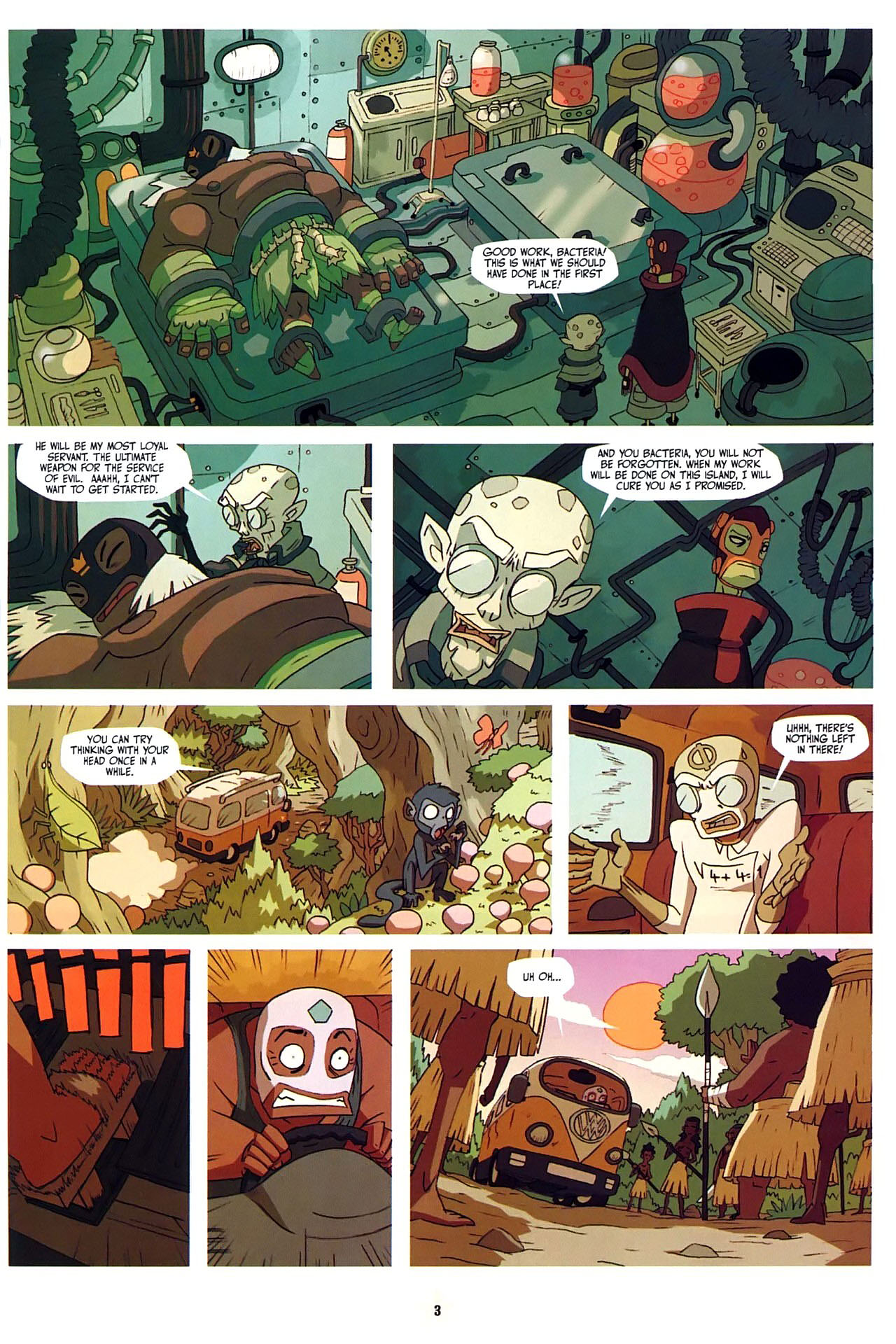 Read online Lucha Libre comic -  Issue #4 - 5