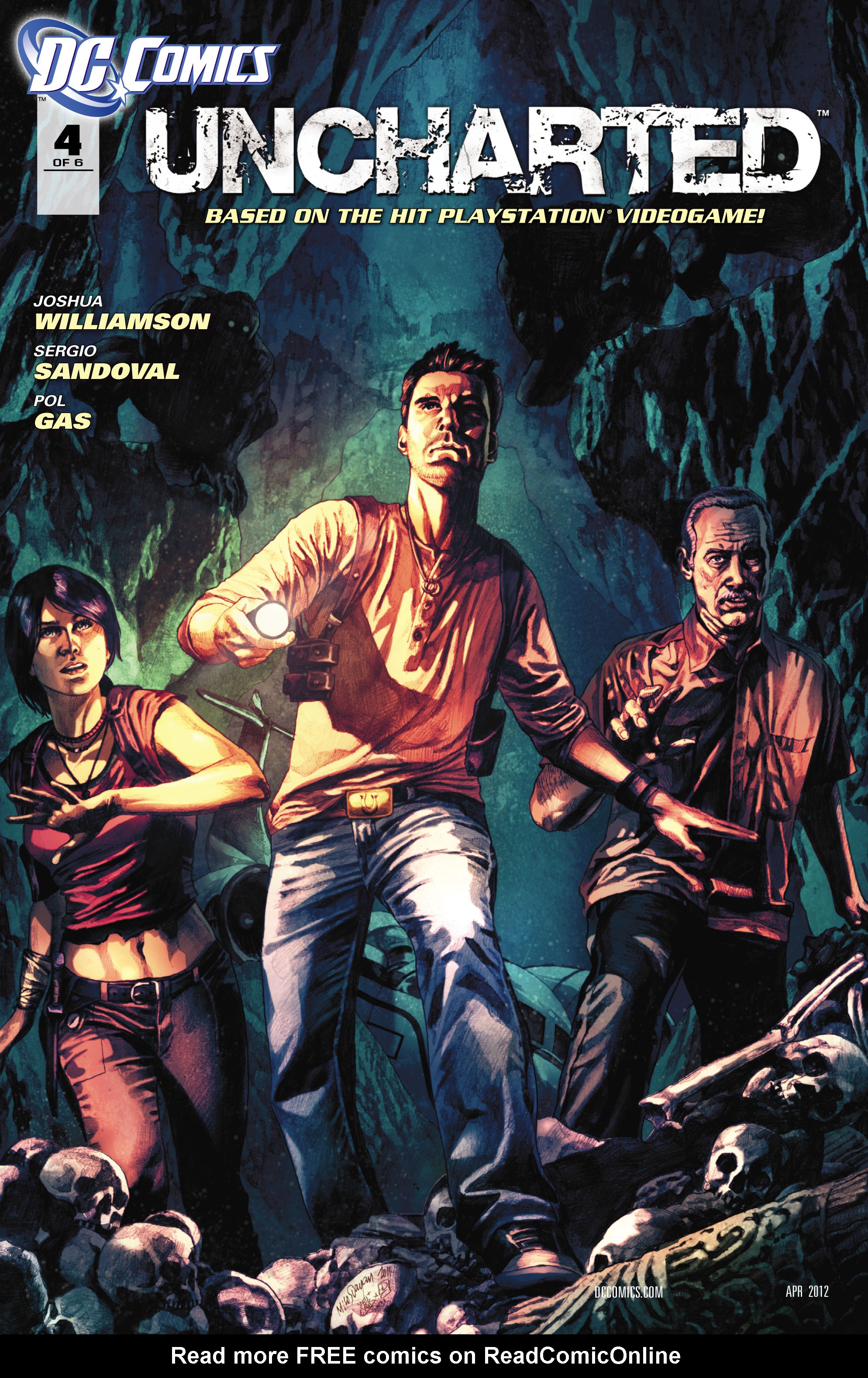 Read online Uncharted comic -  Issue #4 - 2