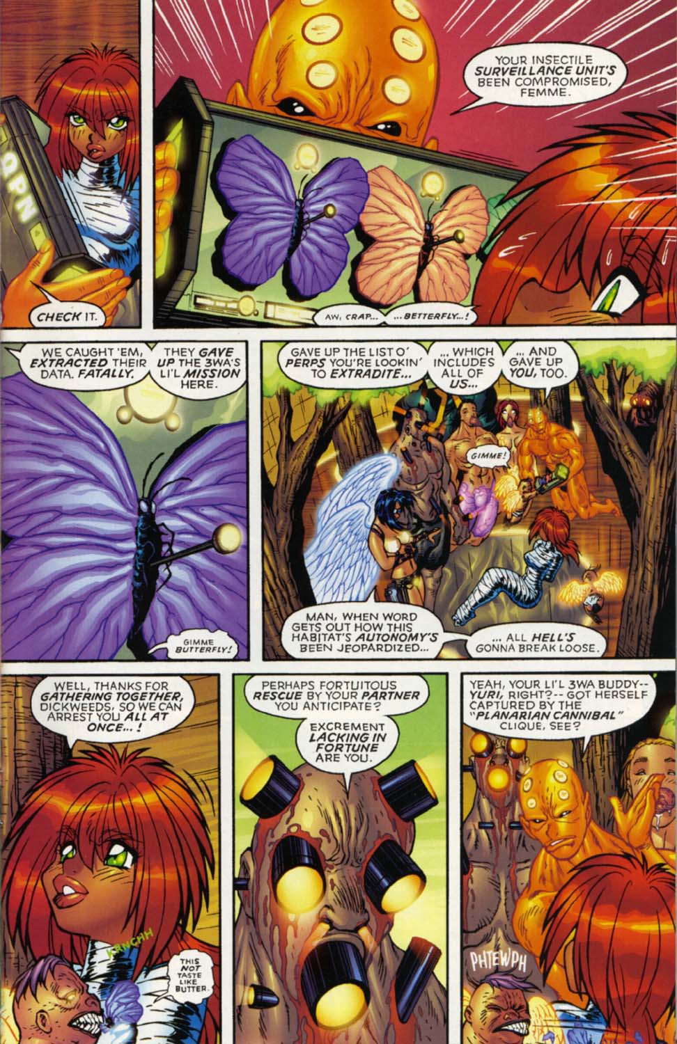 Read online Dirty Pair: Run From the Future comic -  Issue #4 - 5