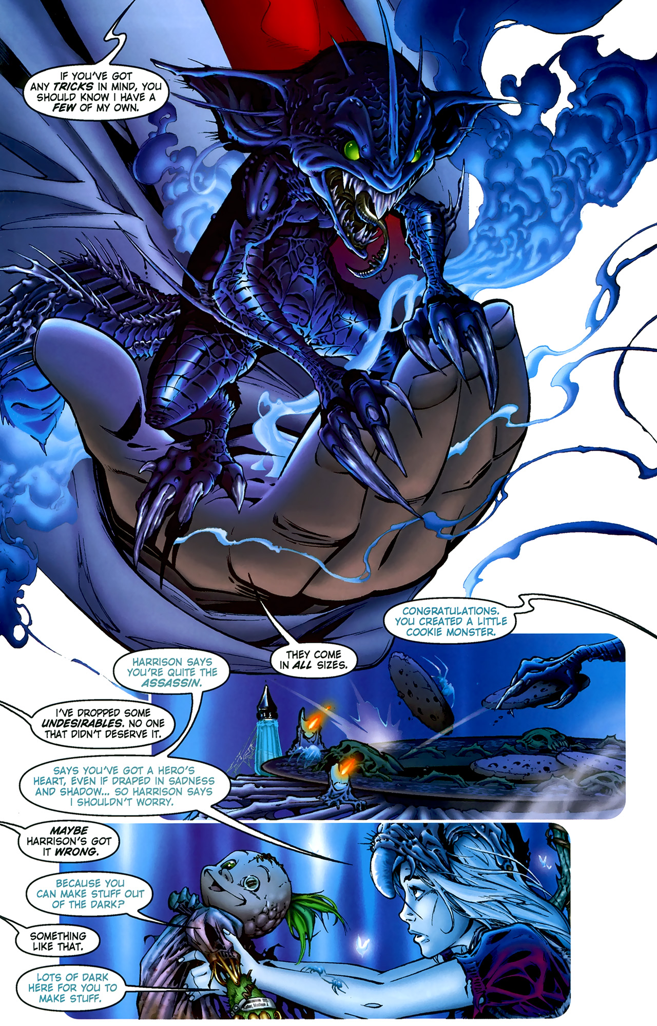 Read online The Darkness/Darkchylde: Kingdom Pain comic -  Issue # Full - 6