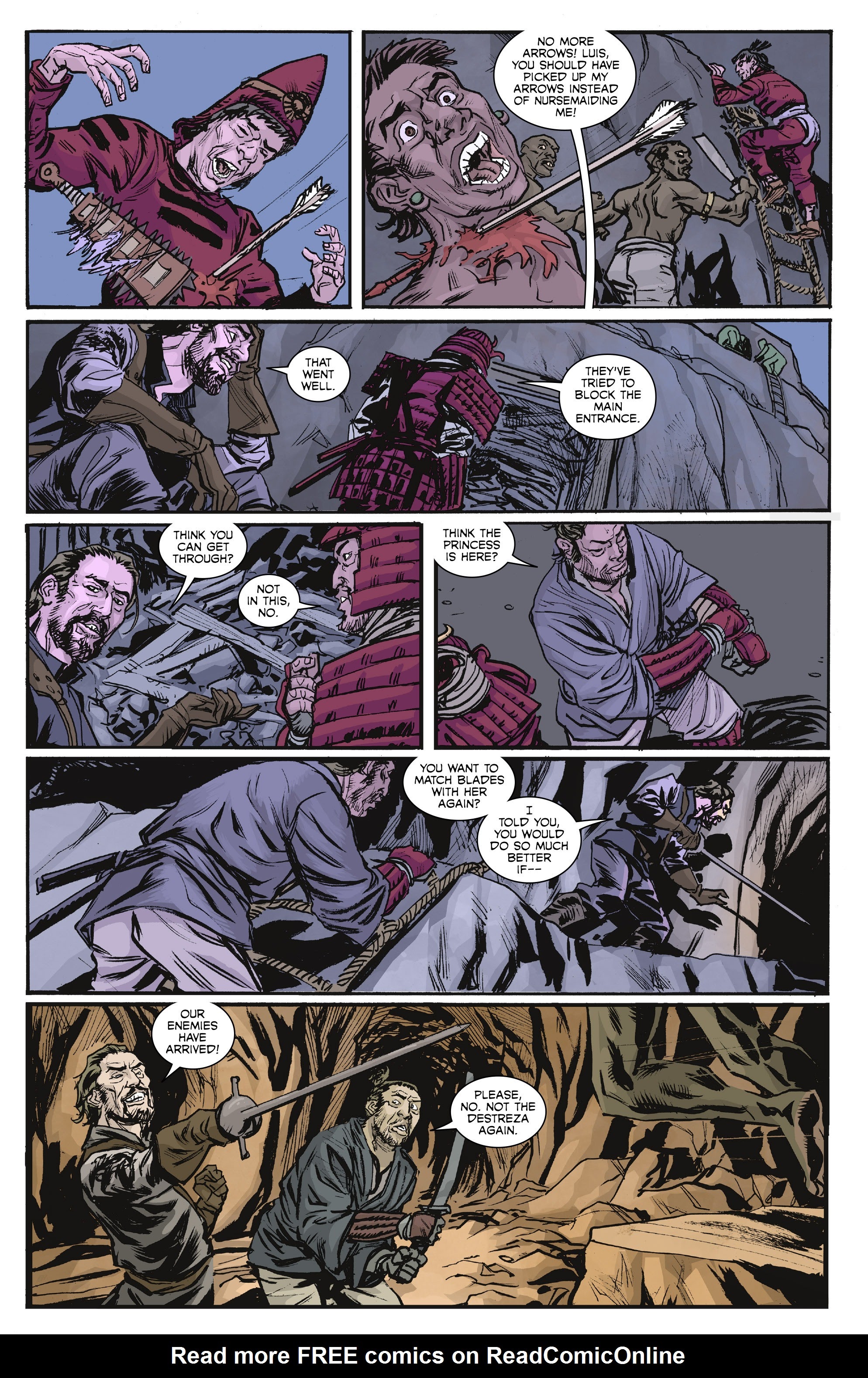 Read online Cimarronin: Fall of the Cross comic -  Issue # TPB - 15