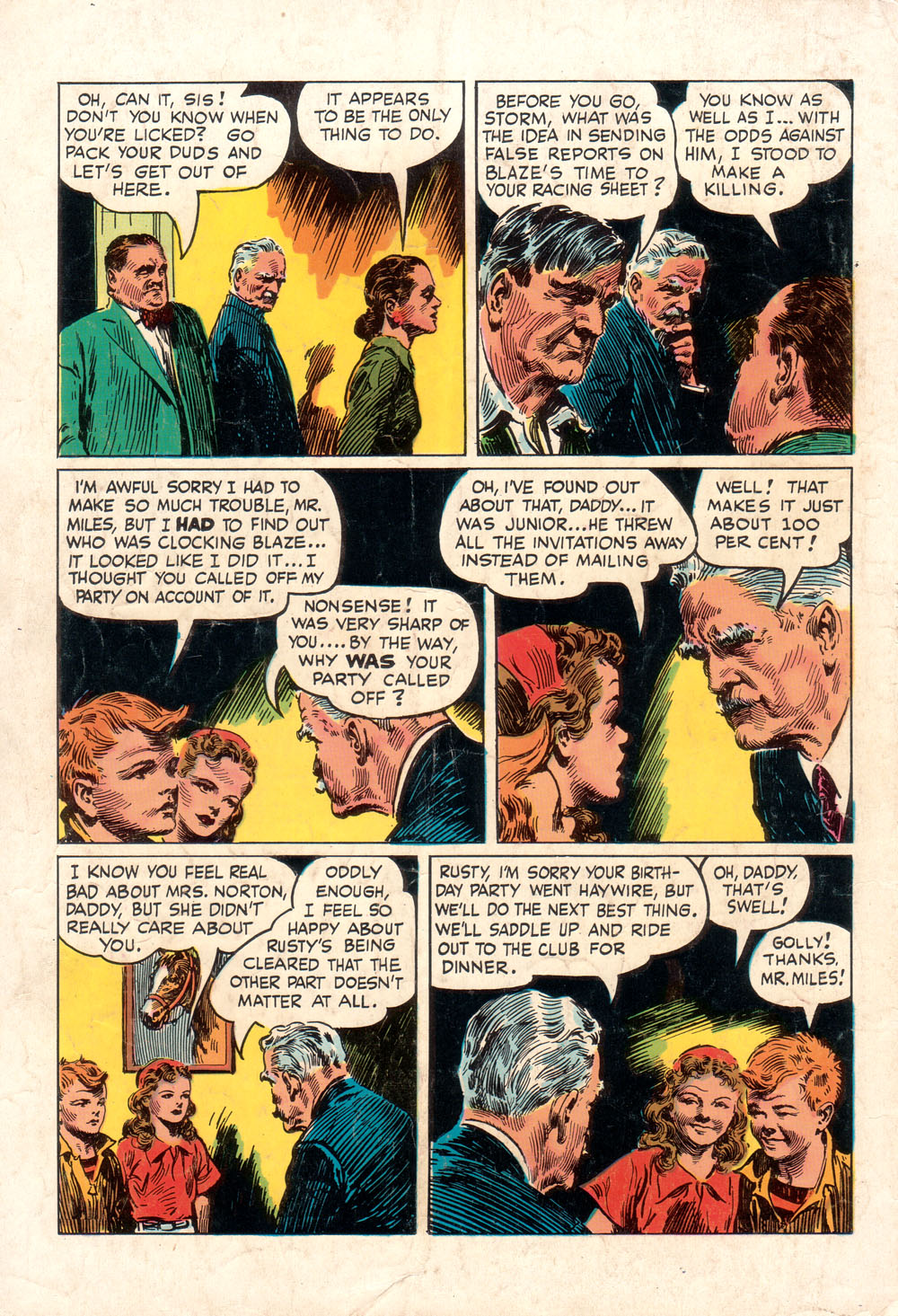 Read online Four Color Comics comic -  Issue #451 - 36