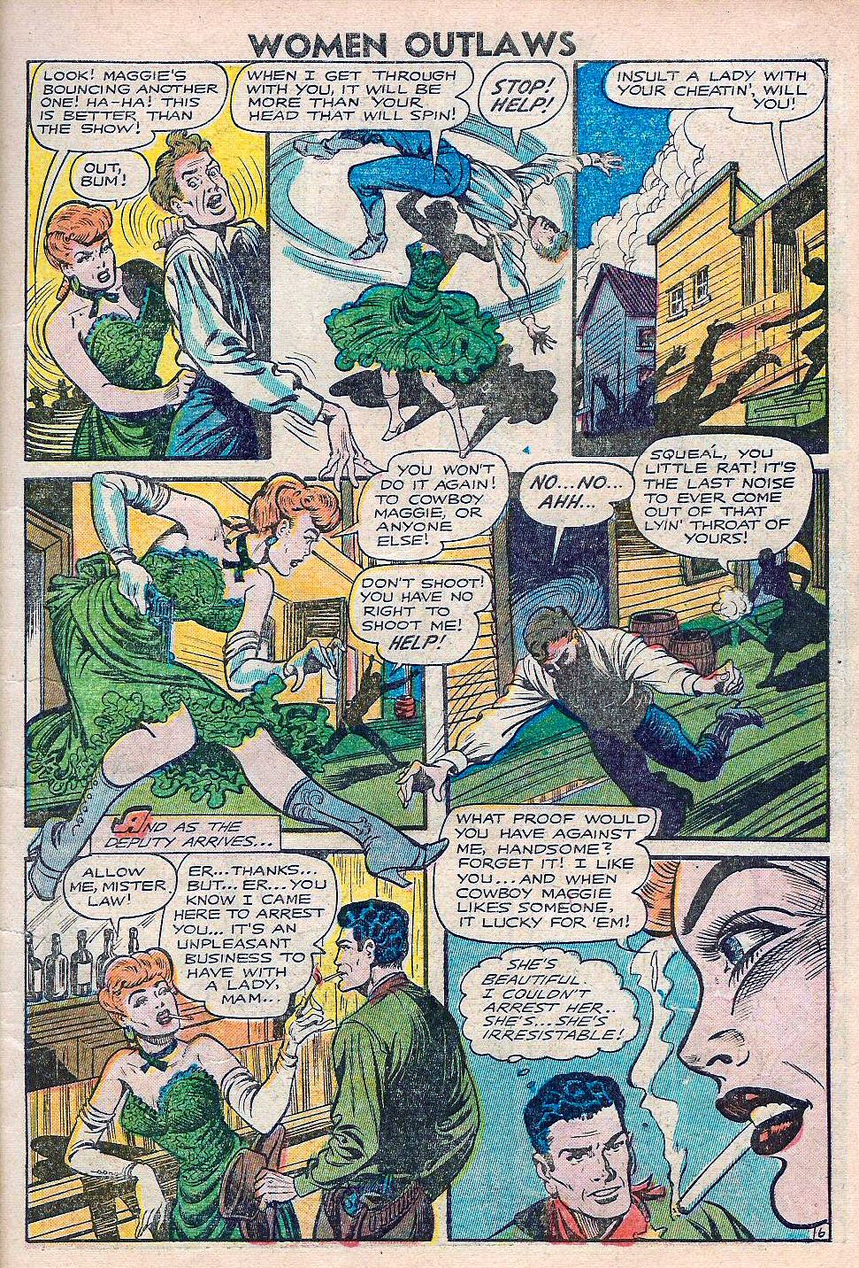 Read online Women Outlaws comic -  Issue #3 - 7