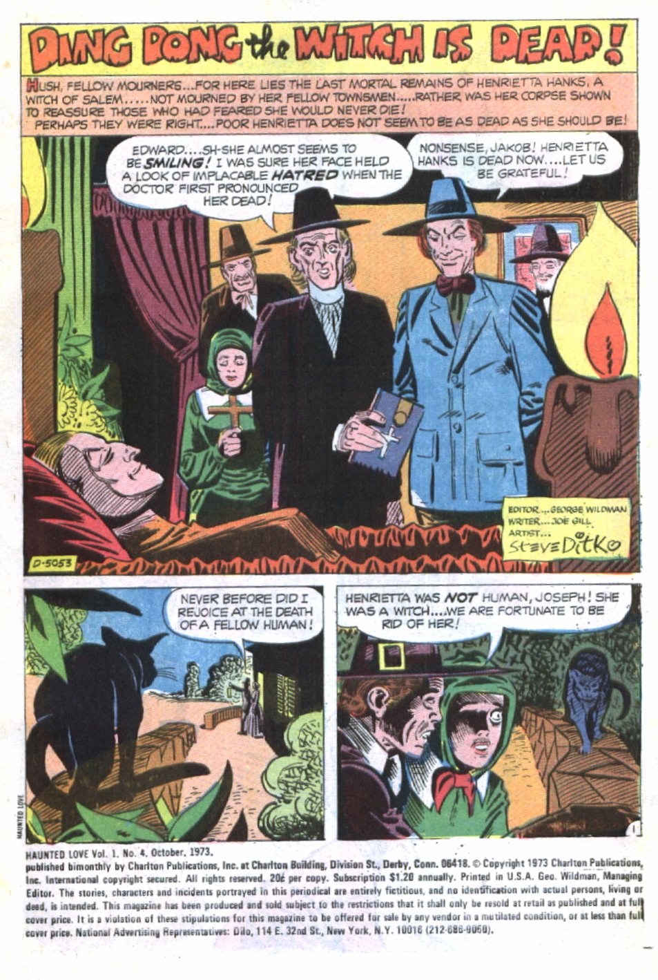 Read online Haunted Love (1973) comic -  Issue #4 - 3