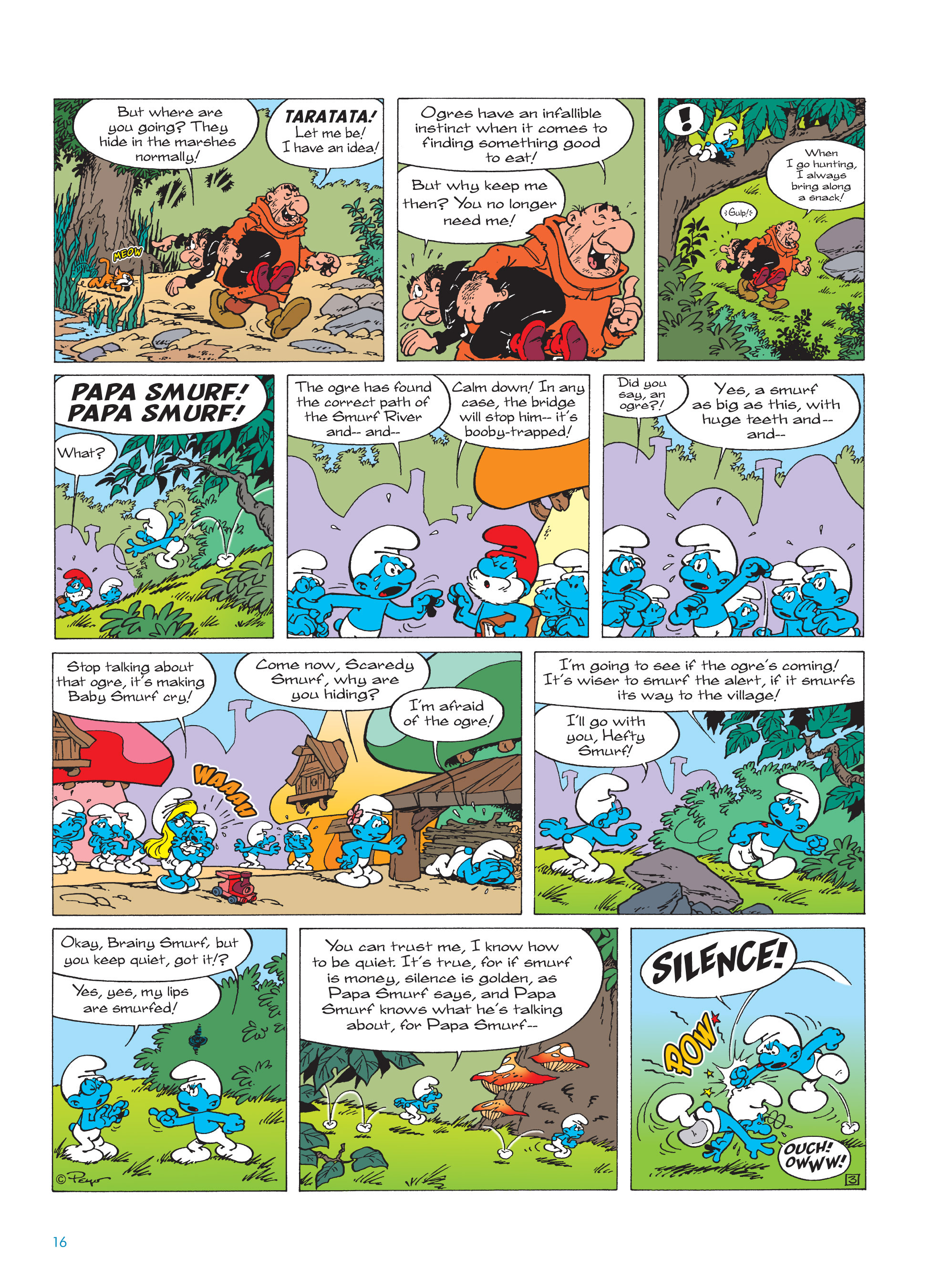 Read online The Smurfs Christmas comic -  Issue # Full - 16