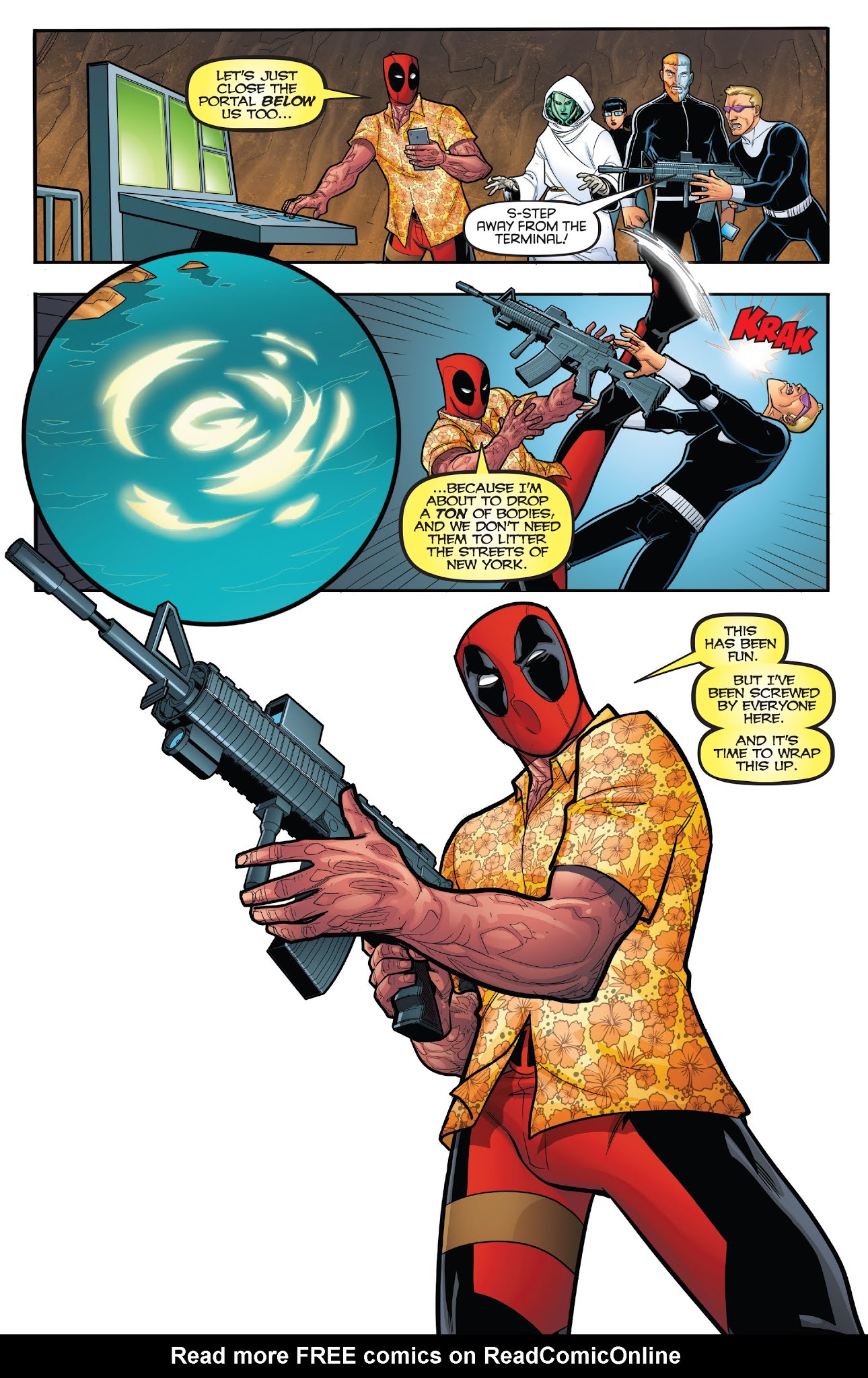 Read online Deadpool: Secret Agent Deadpool comic -  Issue #6 - 17