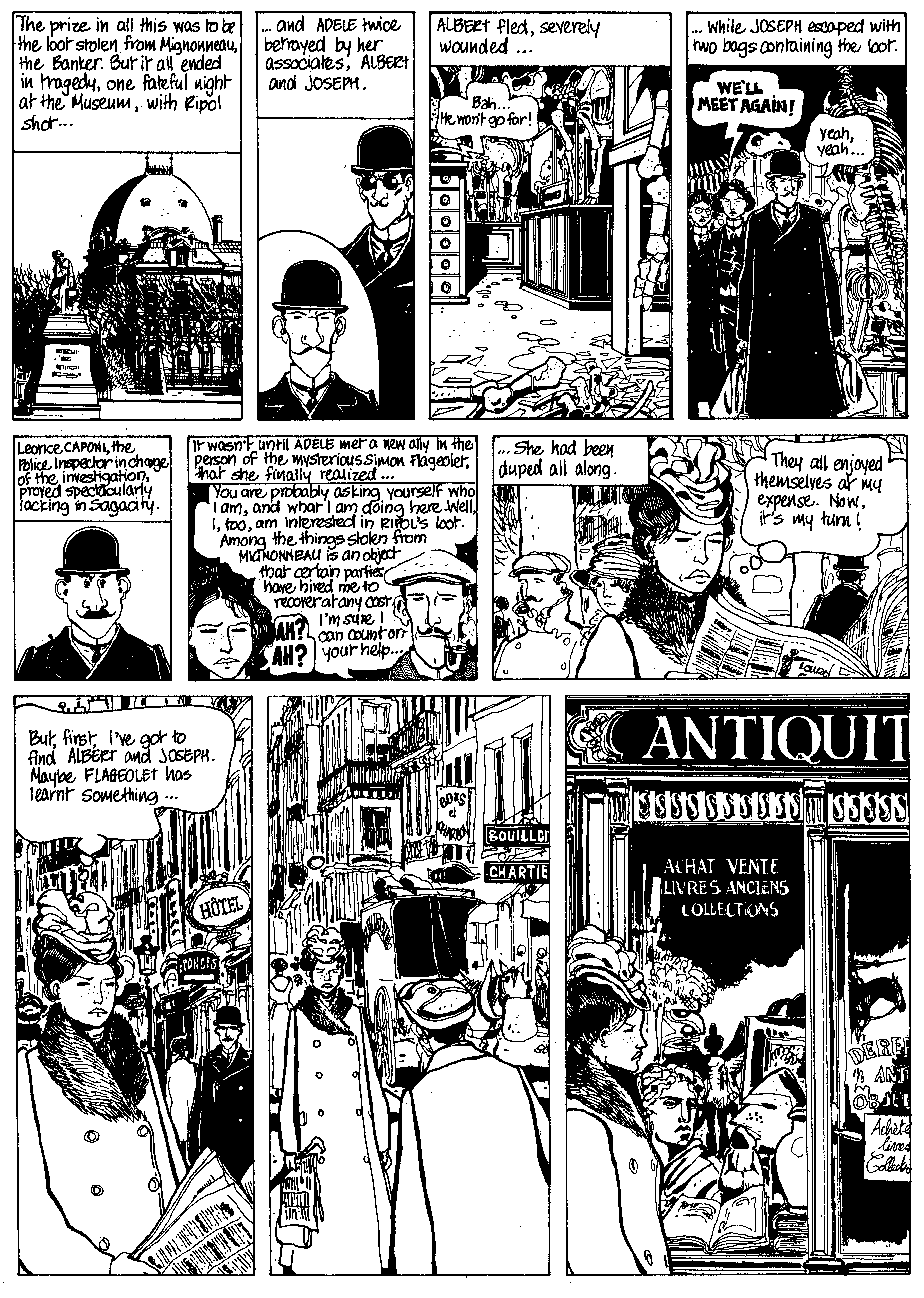 Read online The Extraordinary Adventures of Adele Blanc-Sec comic -  Issue #2 - 4