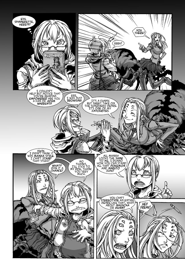 Read online Spinnerette comic -  Issue #7 - 5