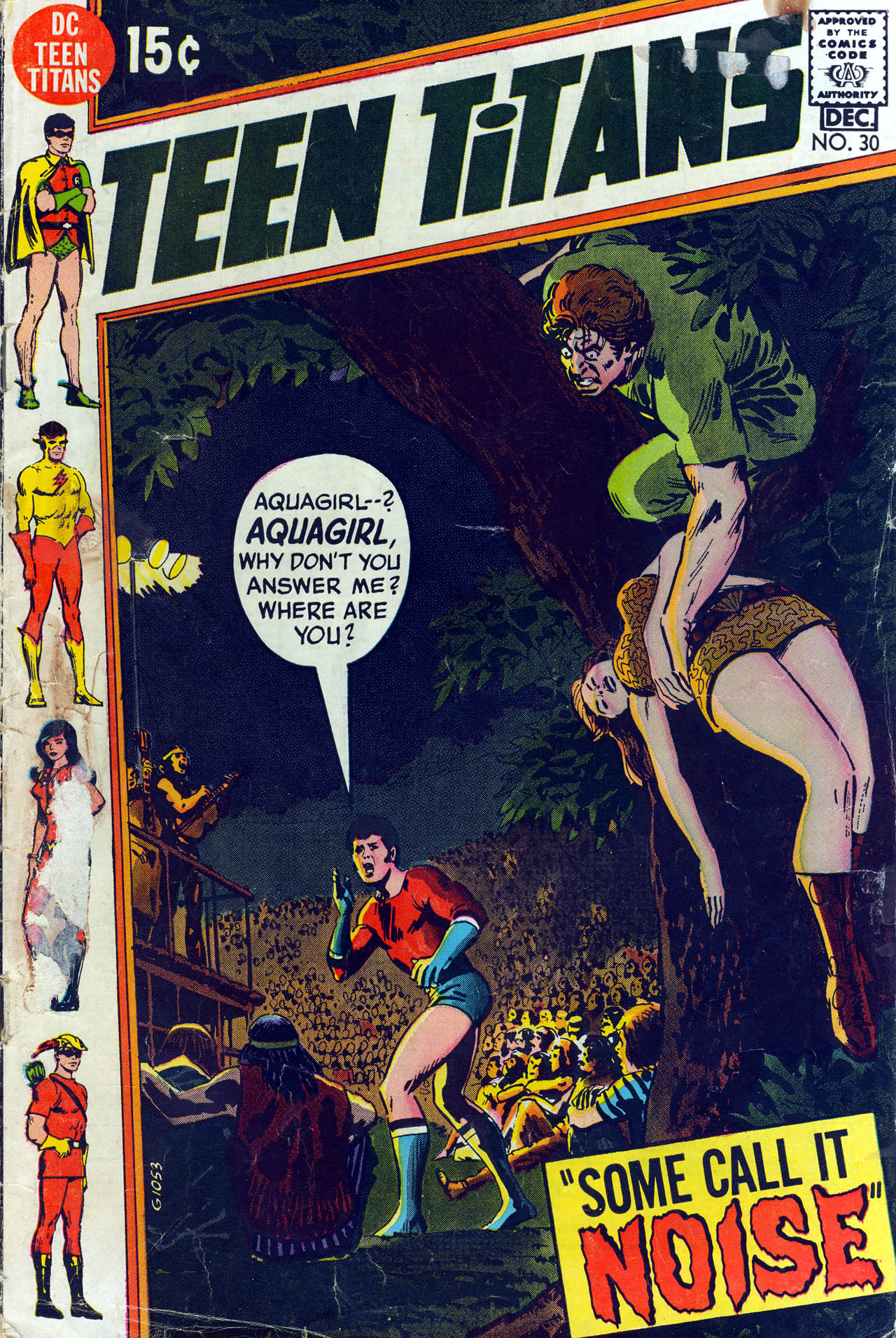 Read online Teen Titans (1966) comic -  Issue #30 - 1