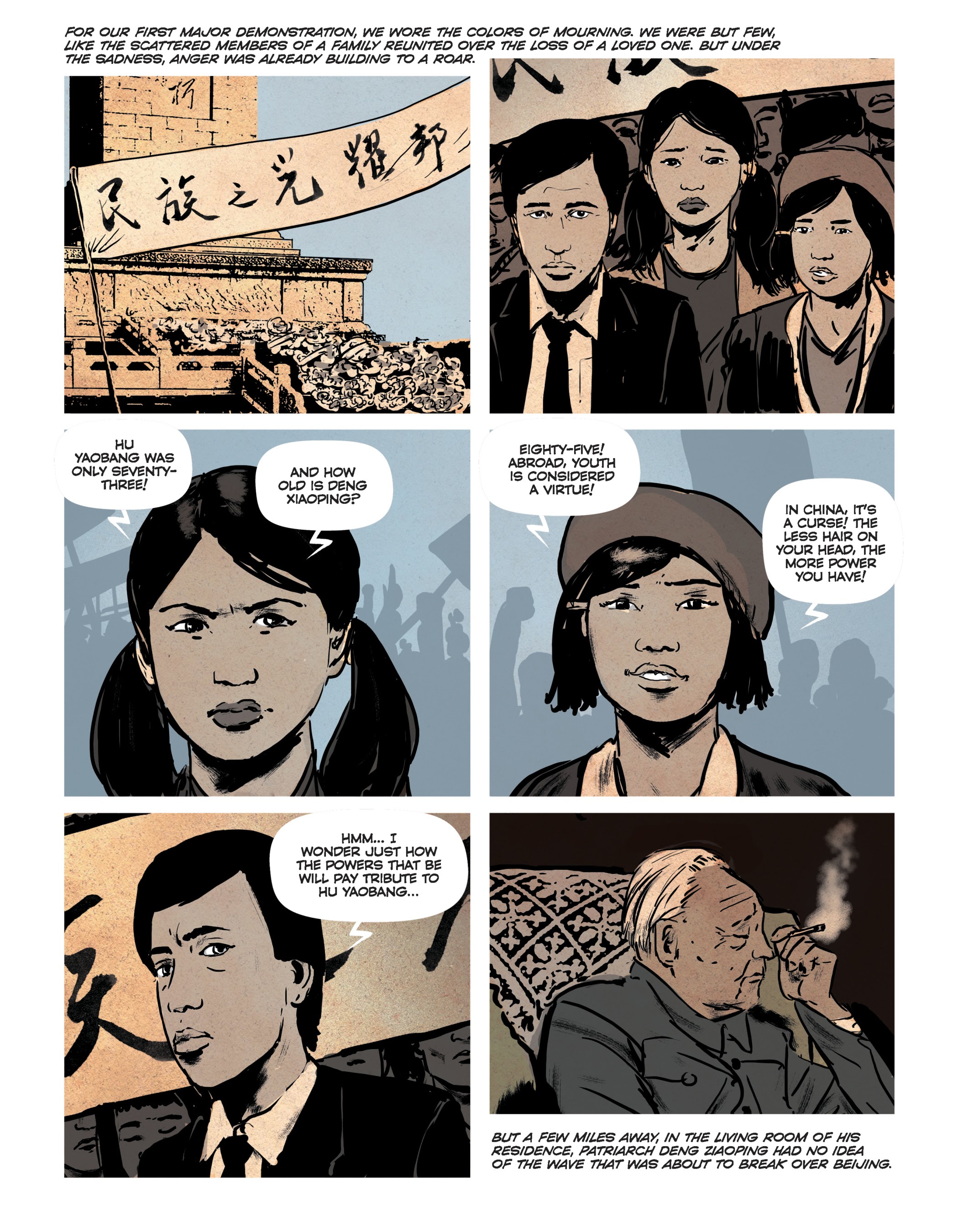 Read online Tiananmen 1989: Our Shattered Hopes comic -  Issue # TPB - 34