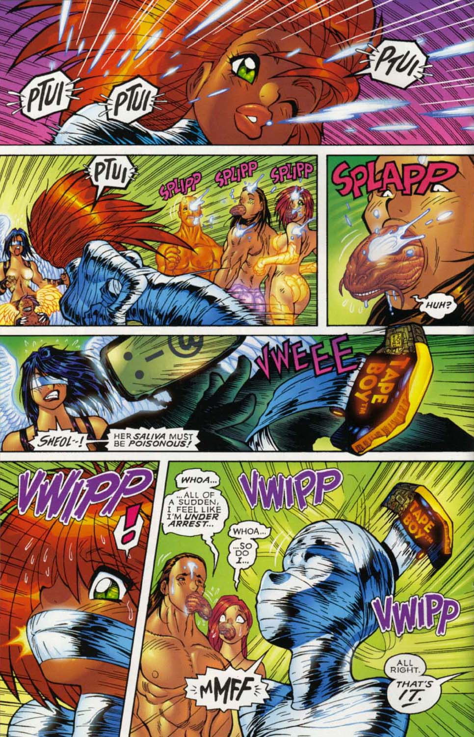 Read online Dirty Pair: Run From the Future comic -  Issue #4 - 10