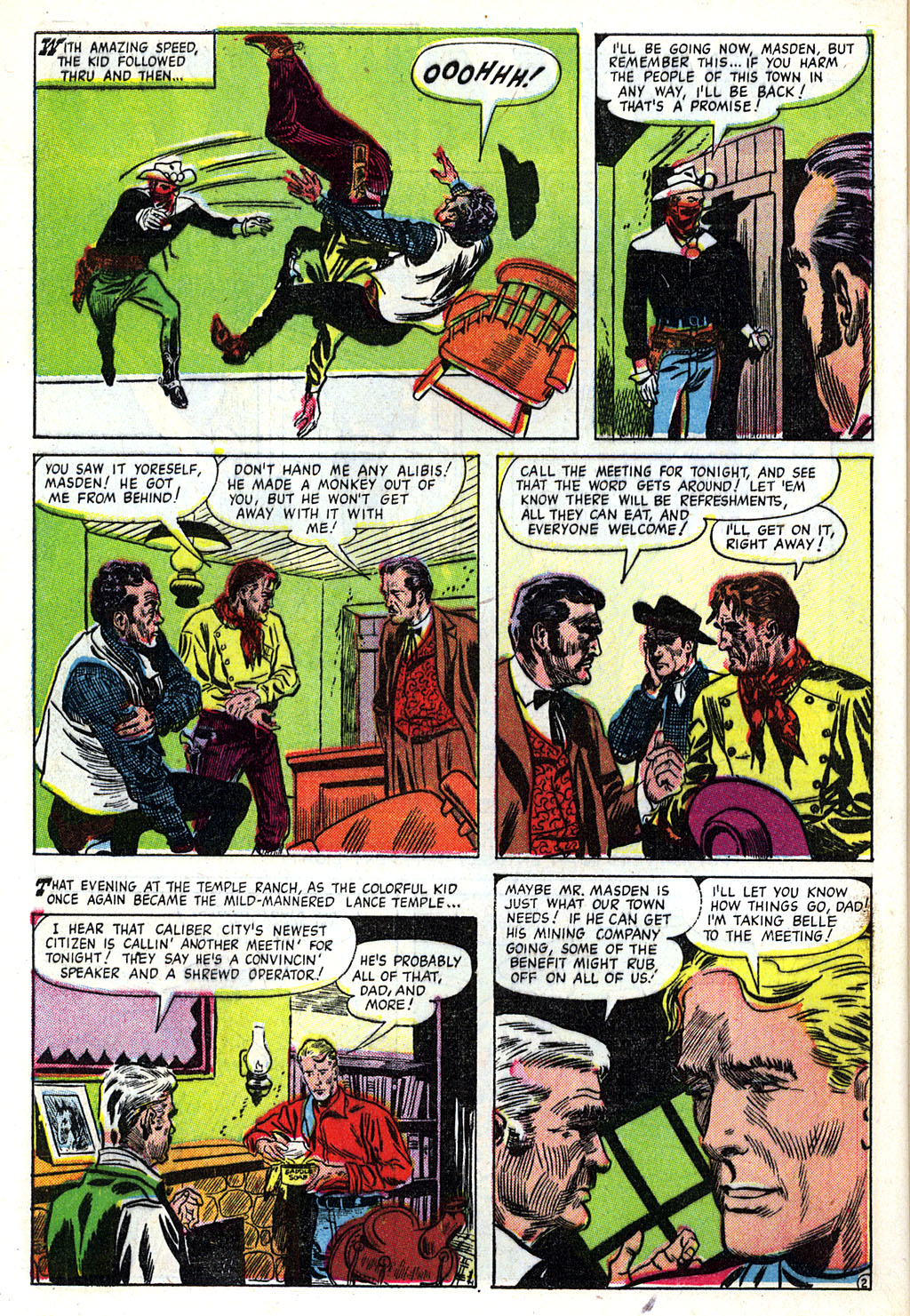 Read online The Outlaw Kid (1954) comic -  Issue #8 - 28