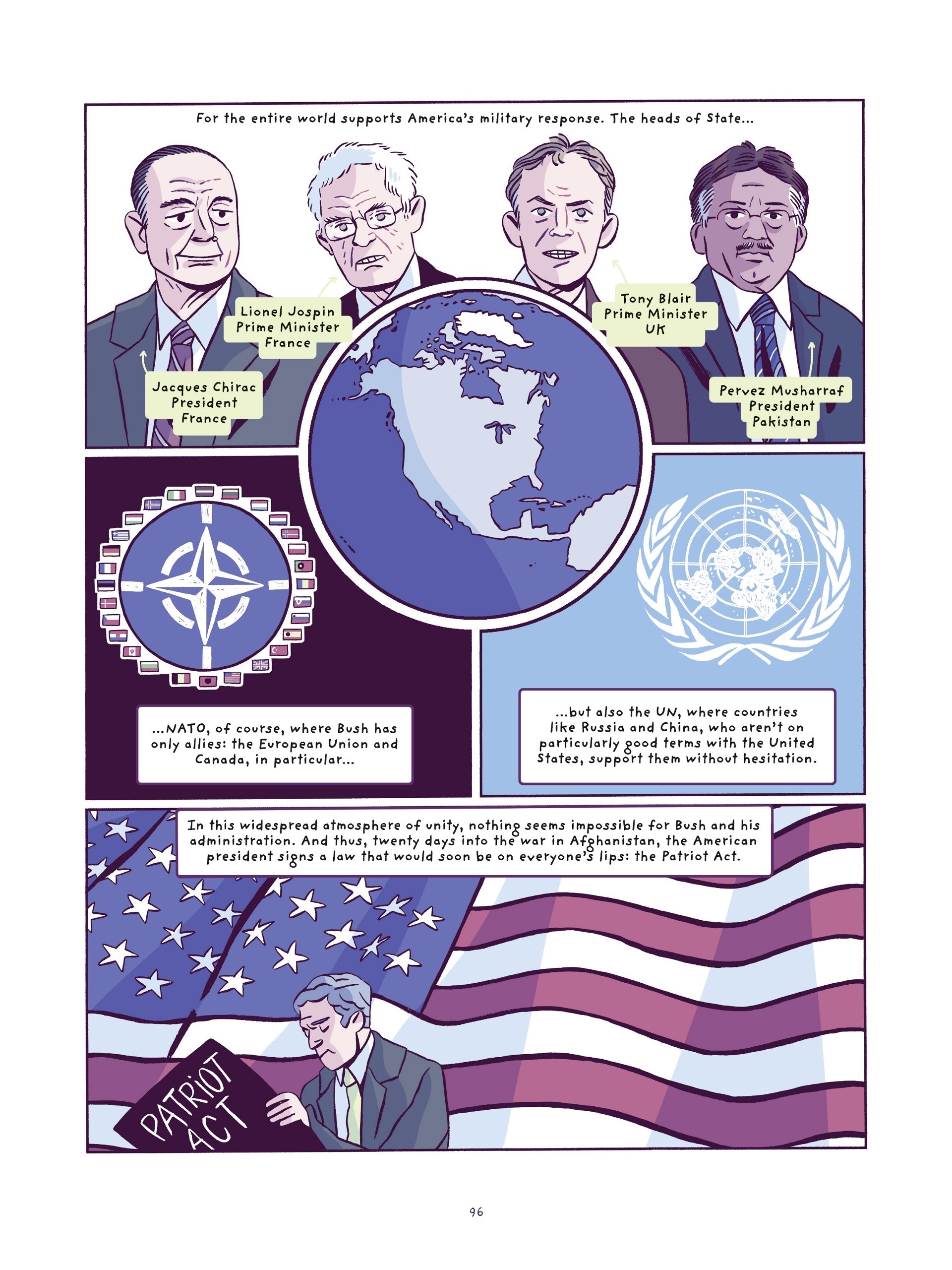 Read online September 11, 2001: The Day the World Changed Forever comic -  Issue # TPB - 93