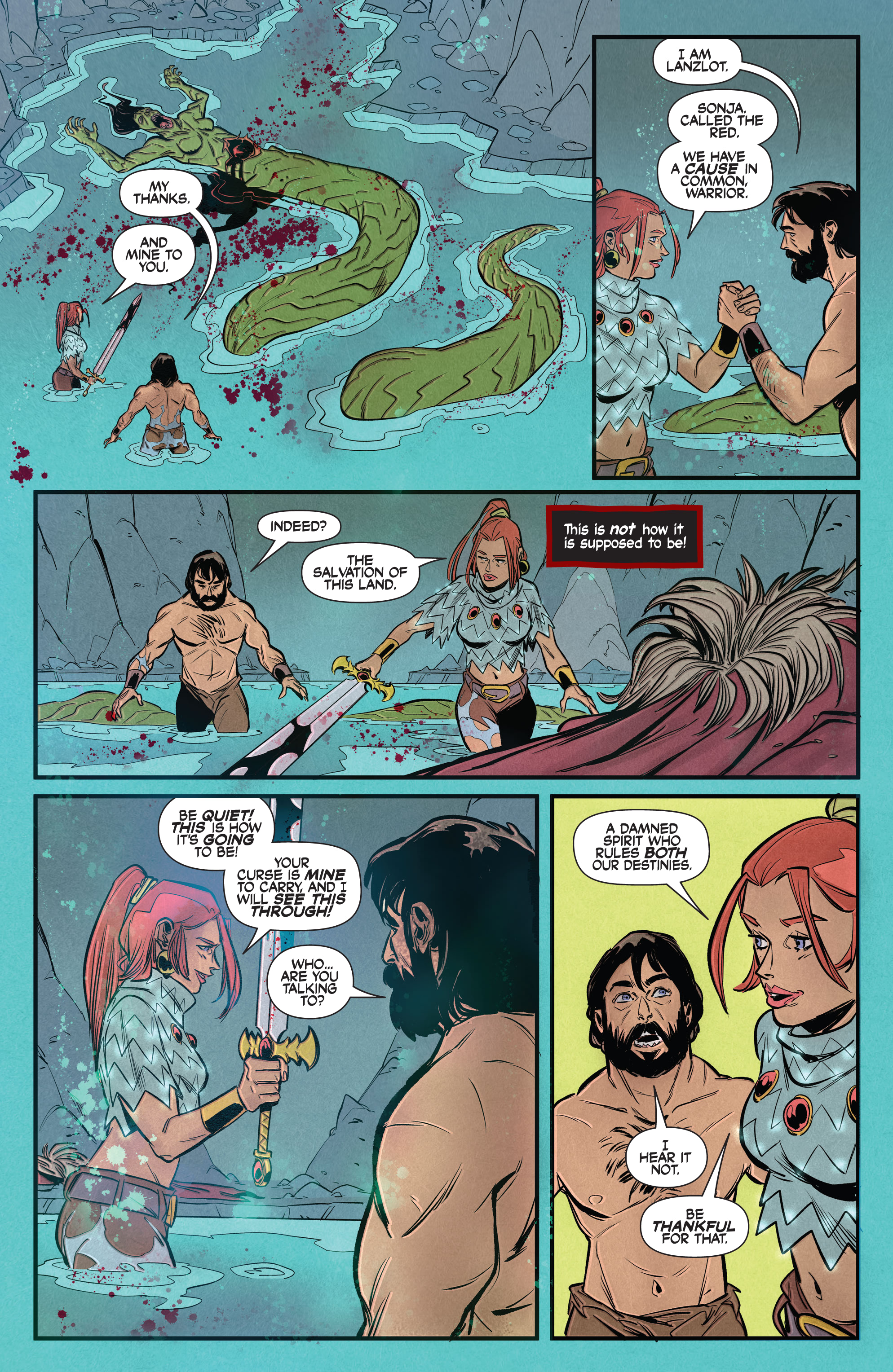 Read online Immortal Red Sonja comic -  Issue #5 - 27