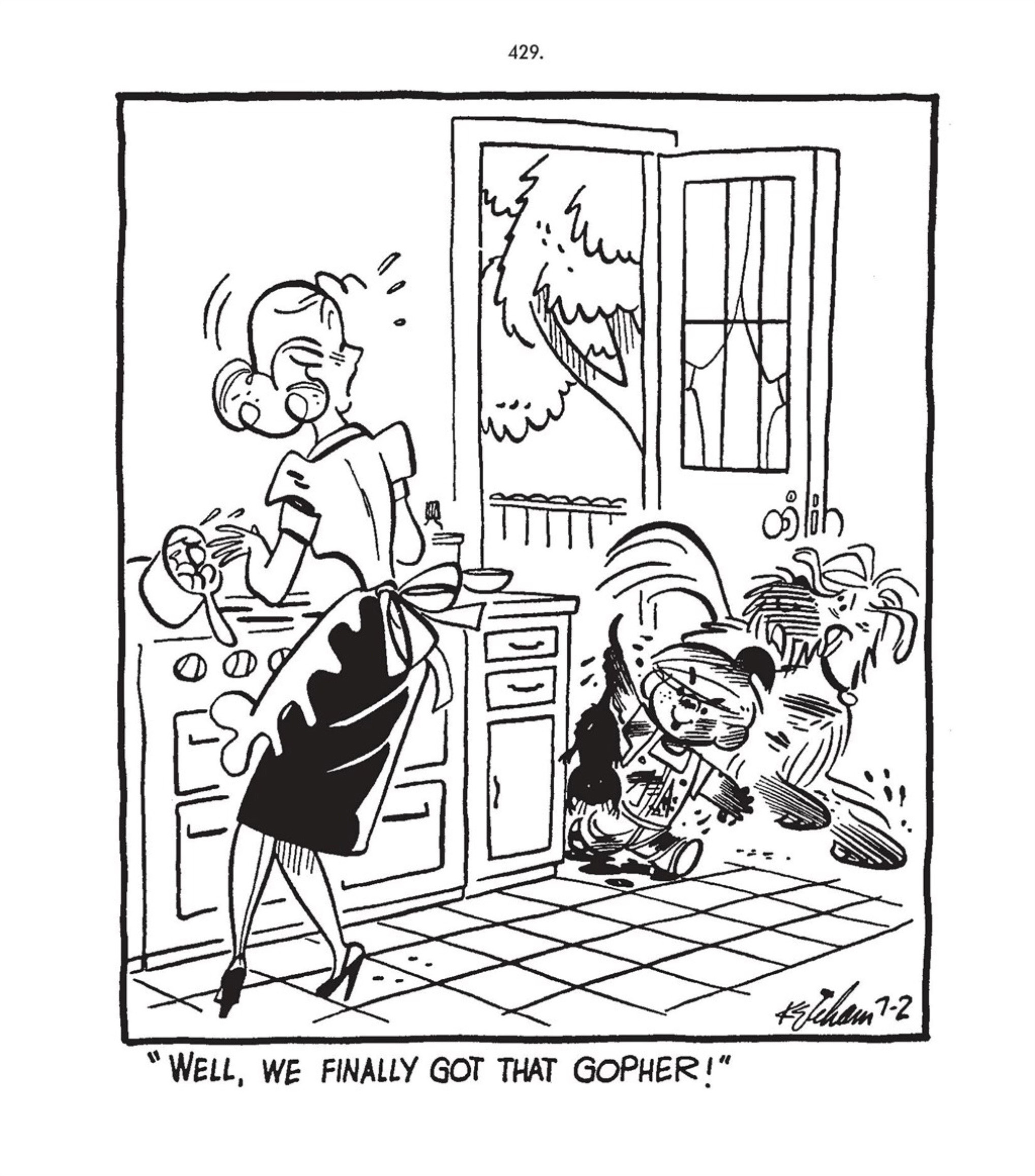 Read online Hank Ketcham's Complete Dennis the Menace comic -  Issue # TPB 1 (Part 5) - 55