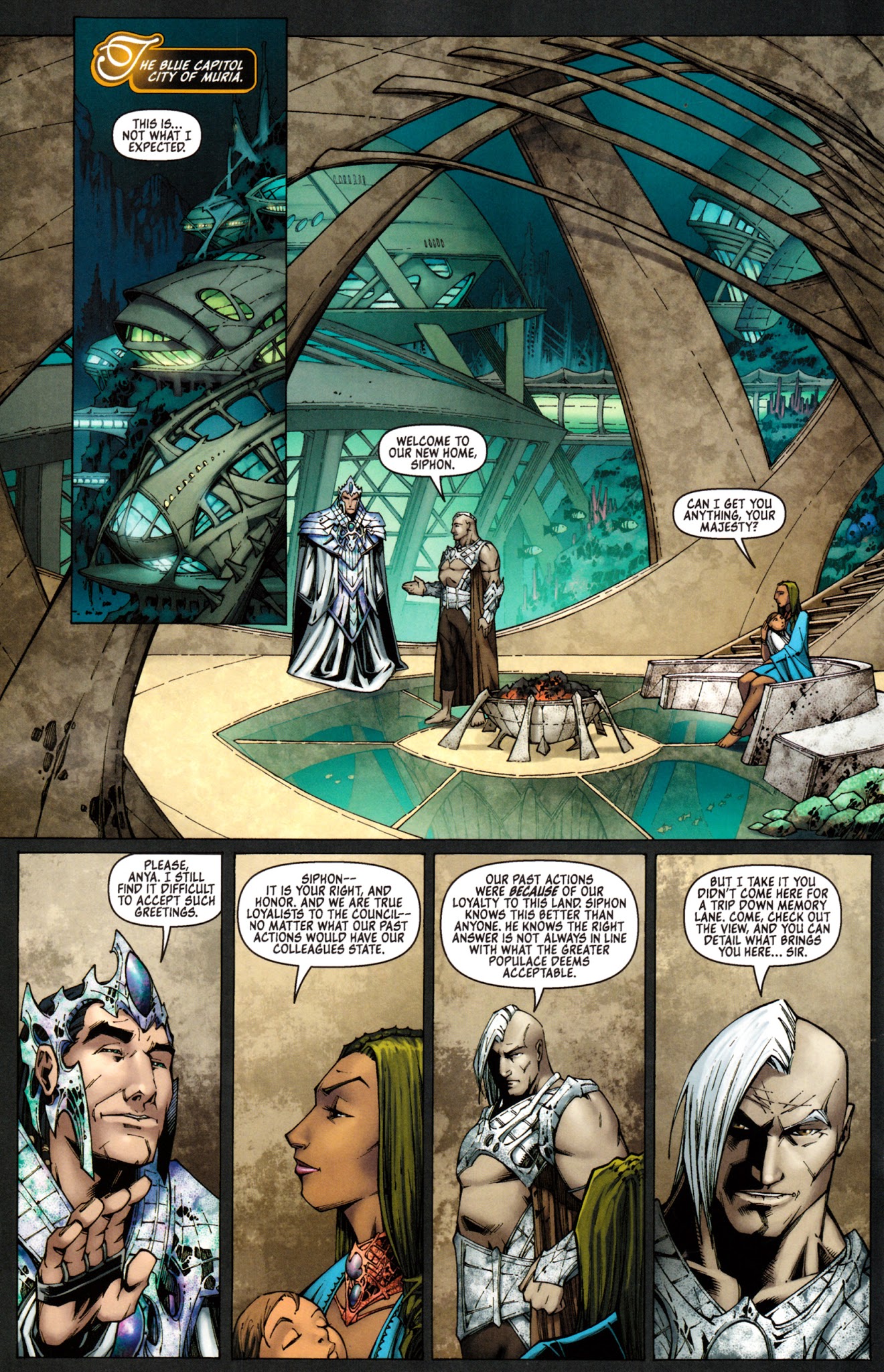 Read online Michael Turner's Fathom: Kiani comic -  Issue #2 - 17