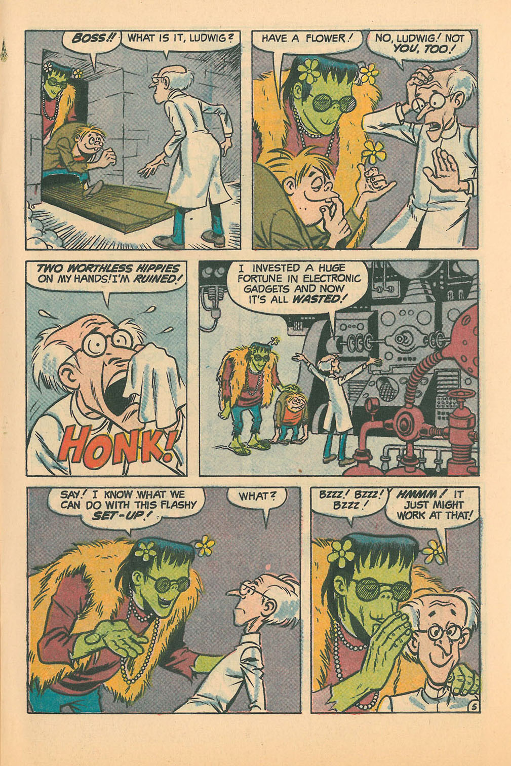 Read online Archie's Madhouse comic -  Issue #64 - 7