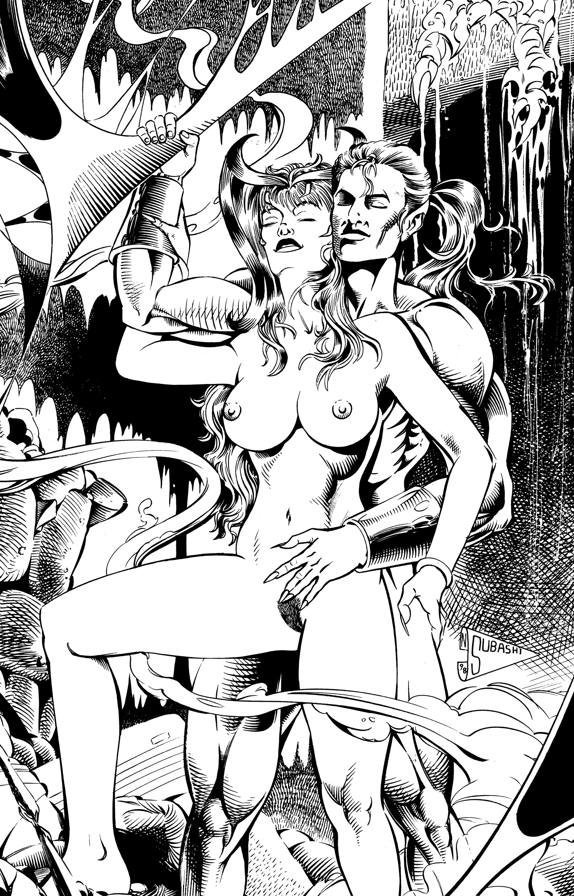 Read online Vamperotica comic -  Issue #40 - 24