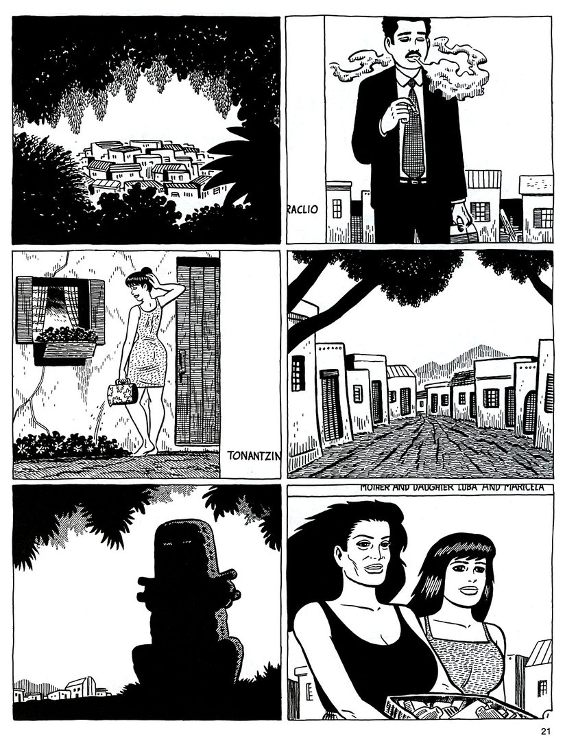 Read online Love and Rockets (1982) comic -  Issue #50 - 23