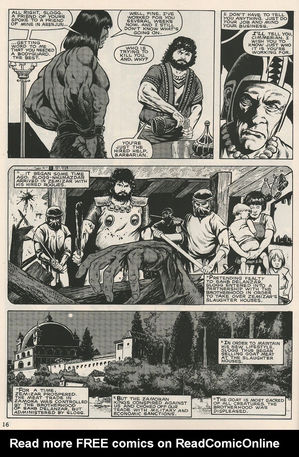 The Savage Sword Of Conan issue 125 - Page 16