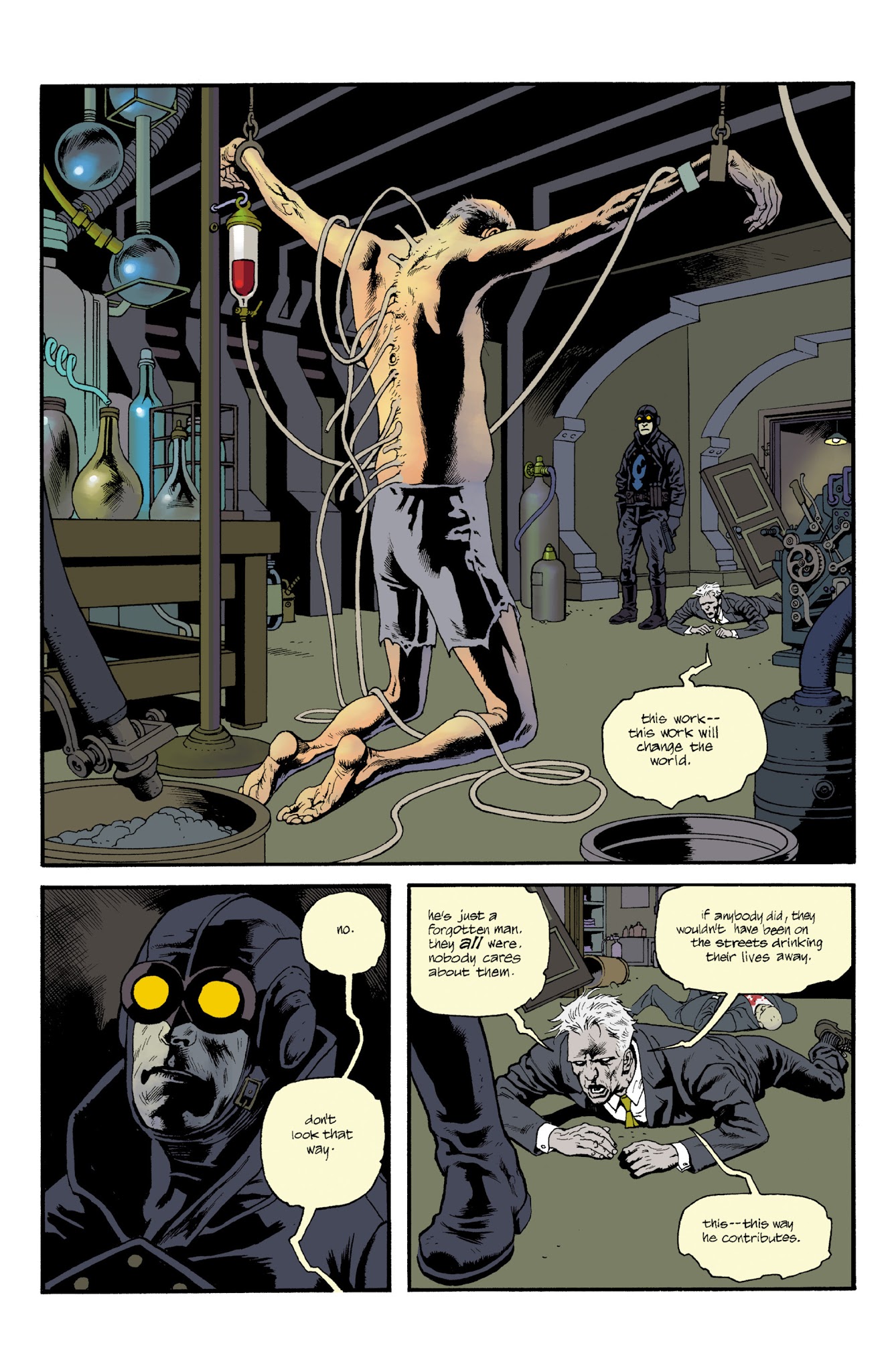 Read online Lobster Johnson: Satan Smells a Rat comic -  Issue # TPB - 50