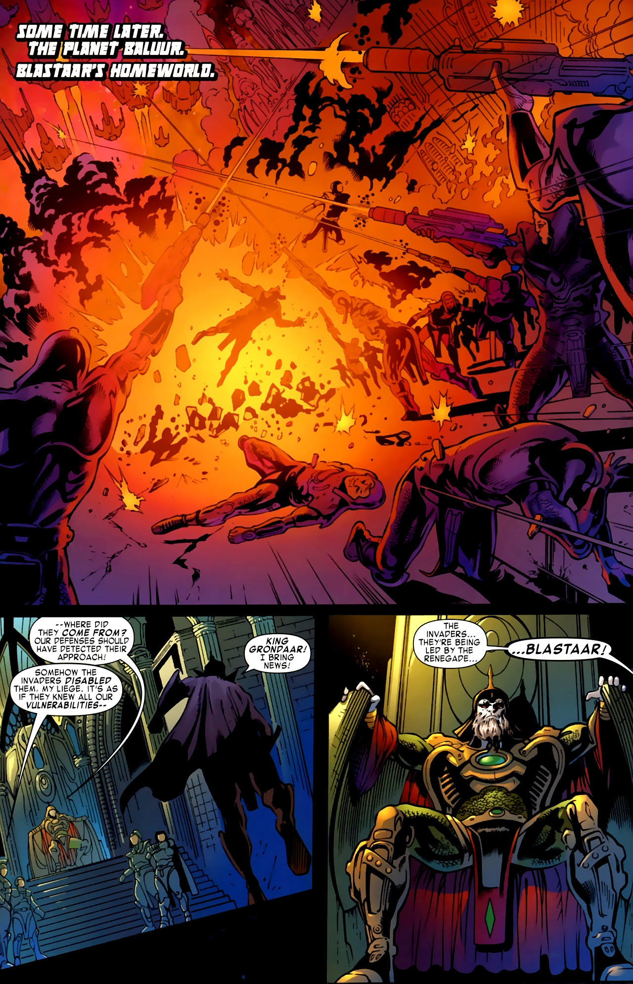 Read online War of Kings: Warriors comic -  Issue #1 - 24
